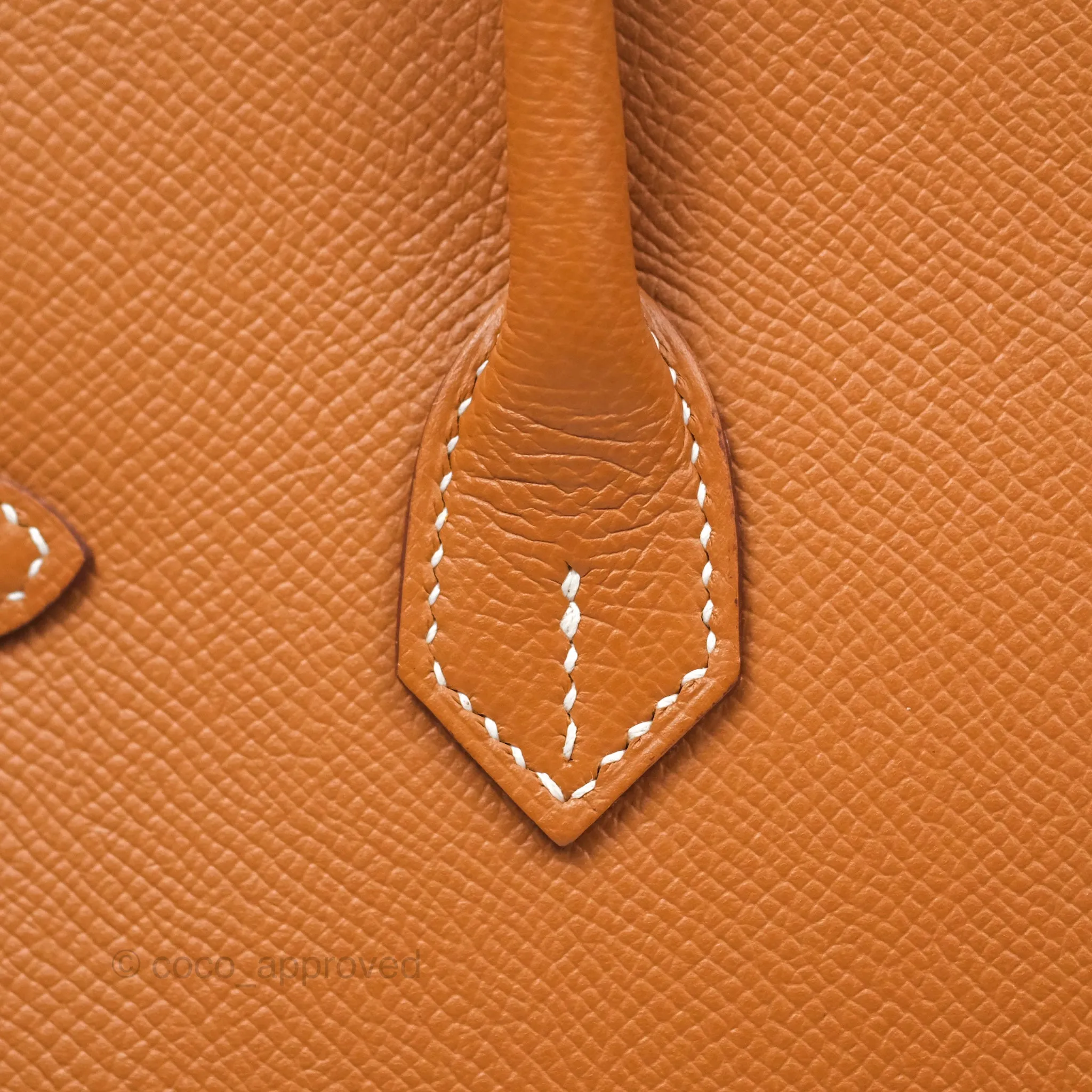 Hermes Birkin 25 Sellier Gold 37 Epsom Gold Hardware