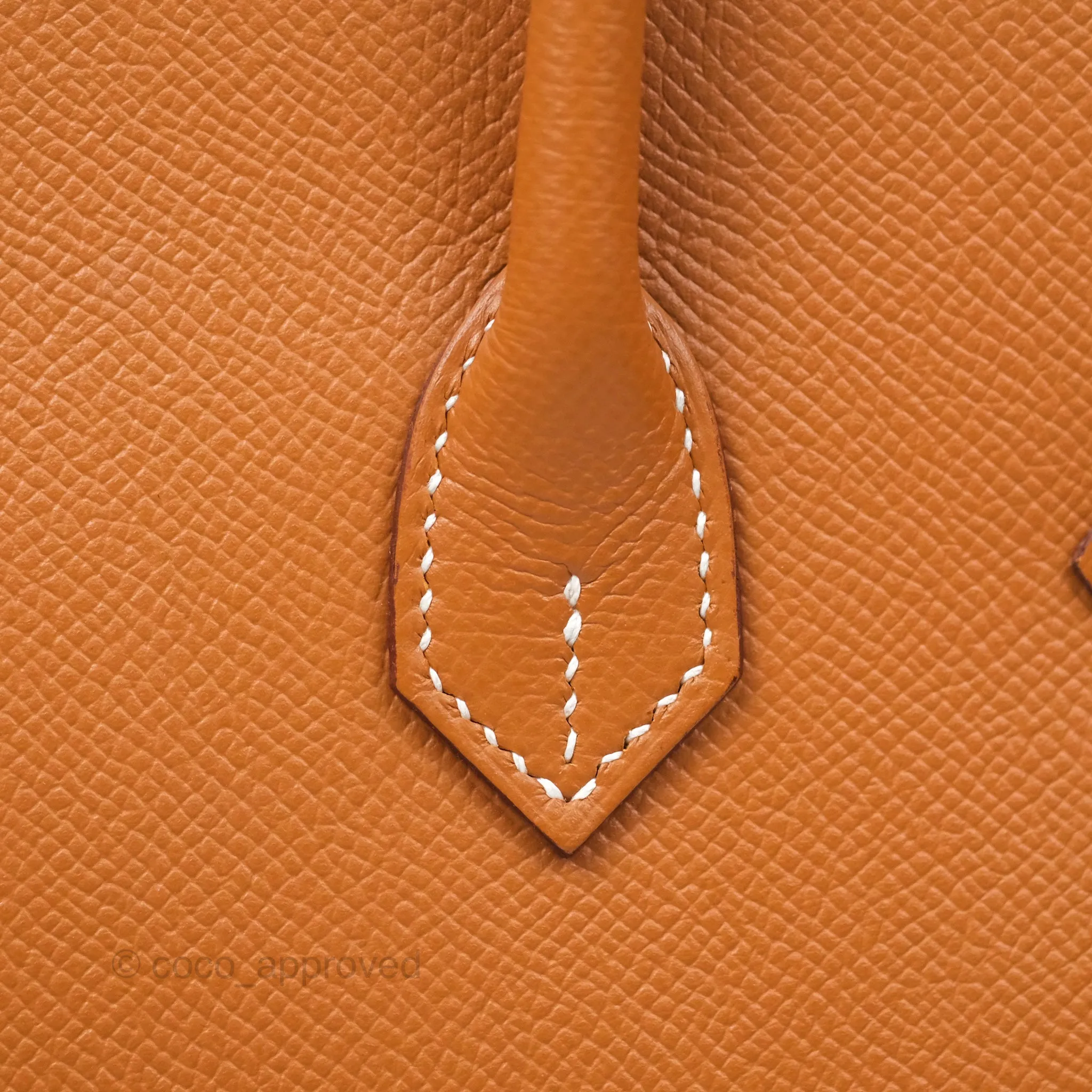 Hermes Birkin 25 Sellier Gold 37 Epsom Gold Hardware