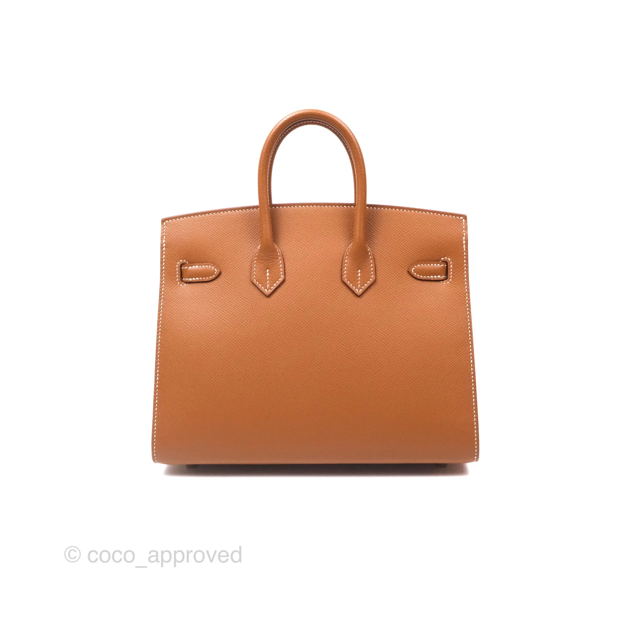 Hermes Birkin 25 Sellier Gold 37 Epsom Gold Hardware