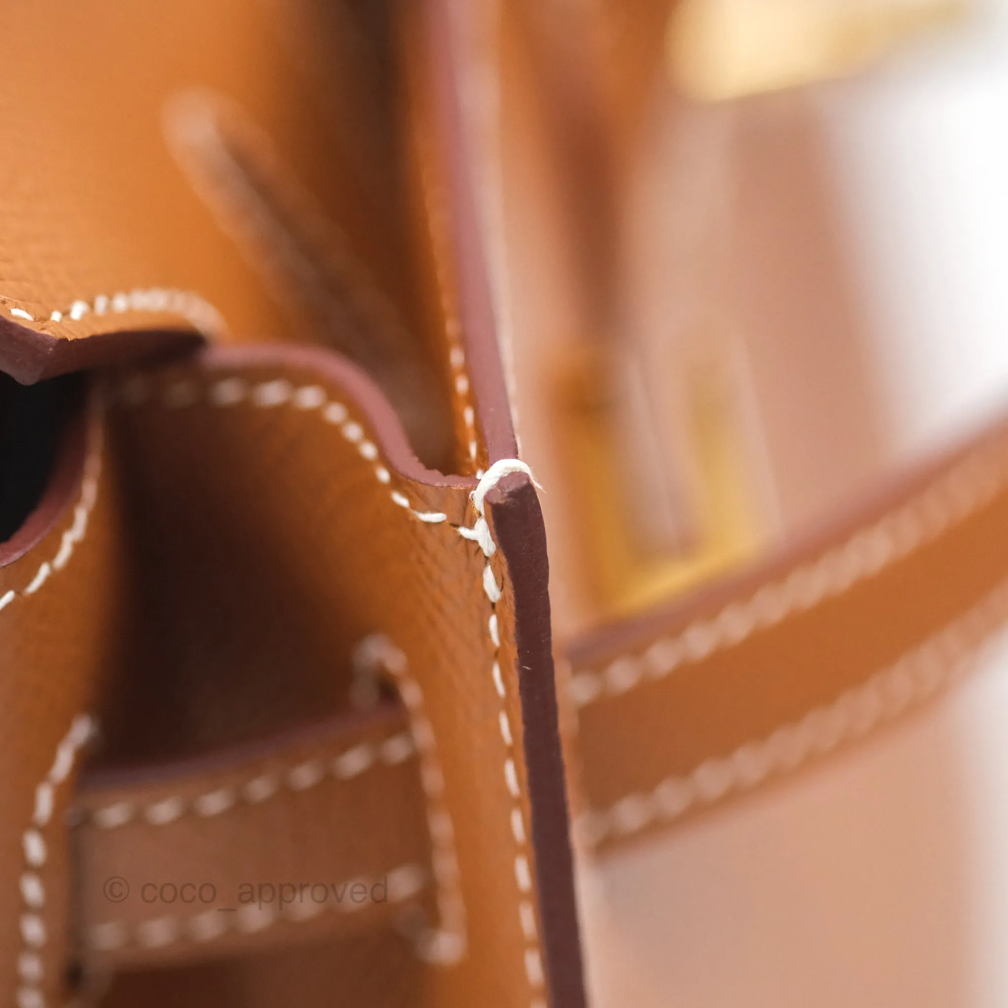Hermes Birkin 25 Sellier Gold 37 Epsom Gold Hardware