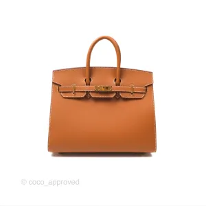 Hermes Birkin 25 Sellier Gold Epsom Gold Hardware