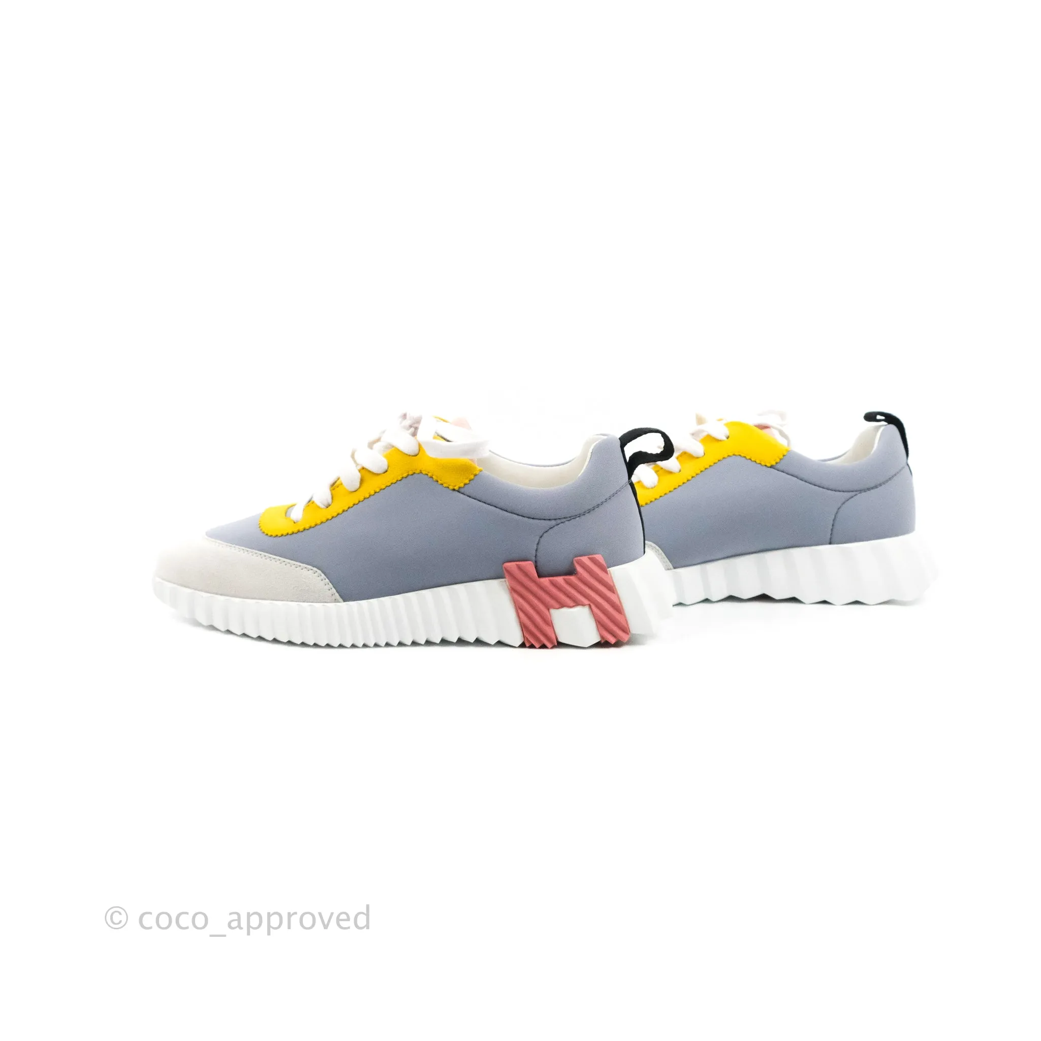 Hermes Bouncing Sneaker Gris Size 37