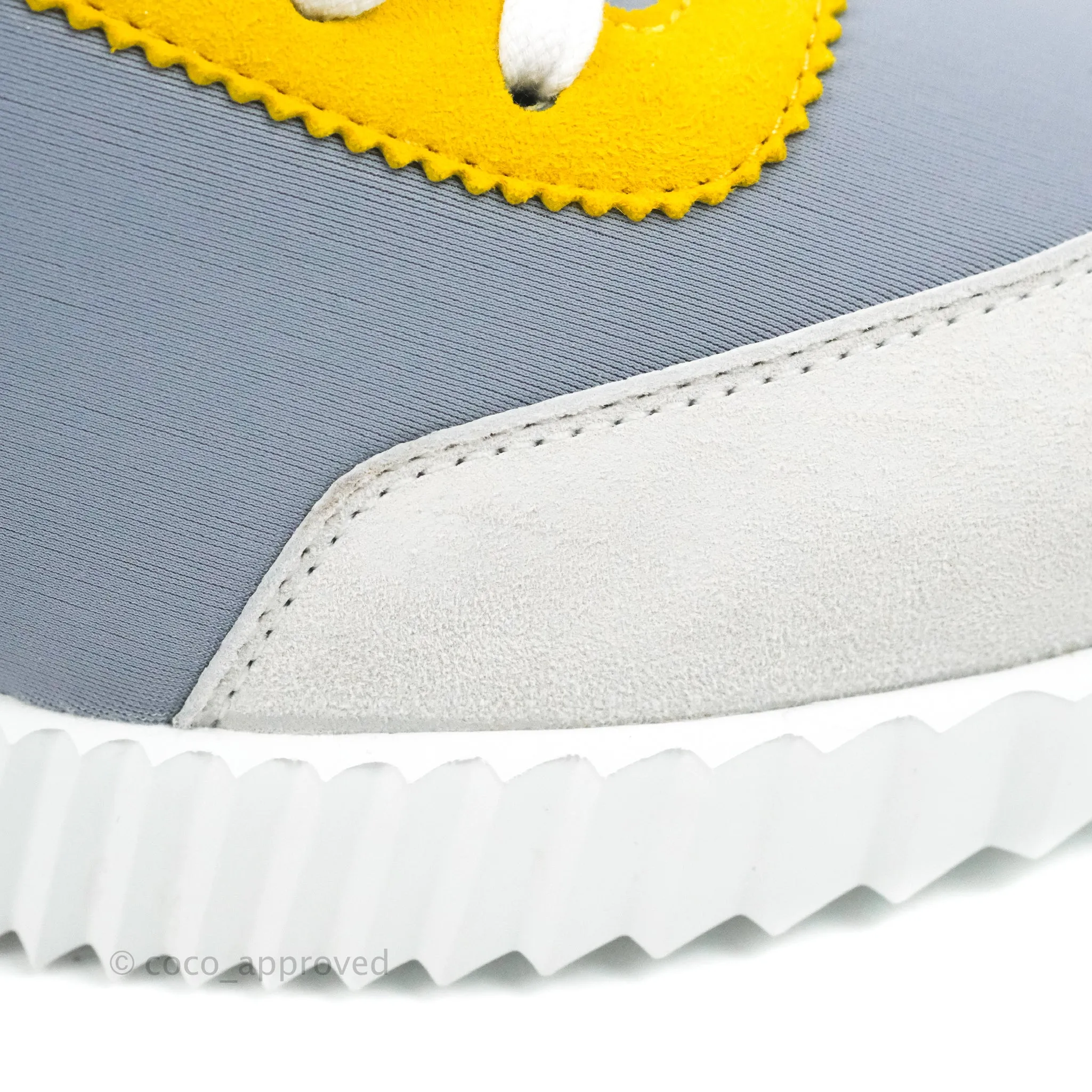 Hermes Bouncing Sneaker Gris Size 37