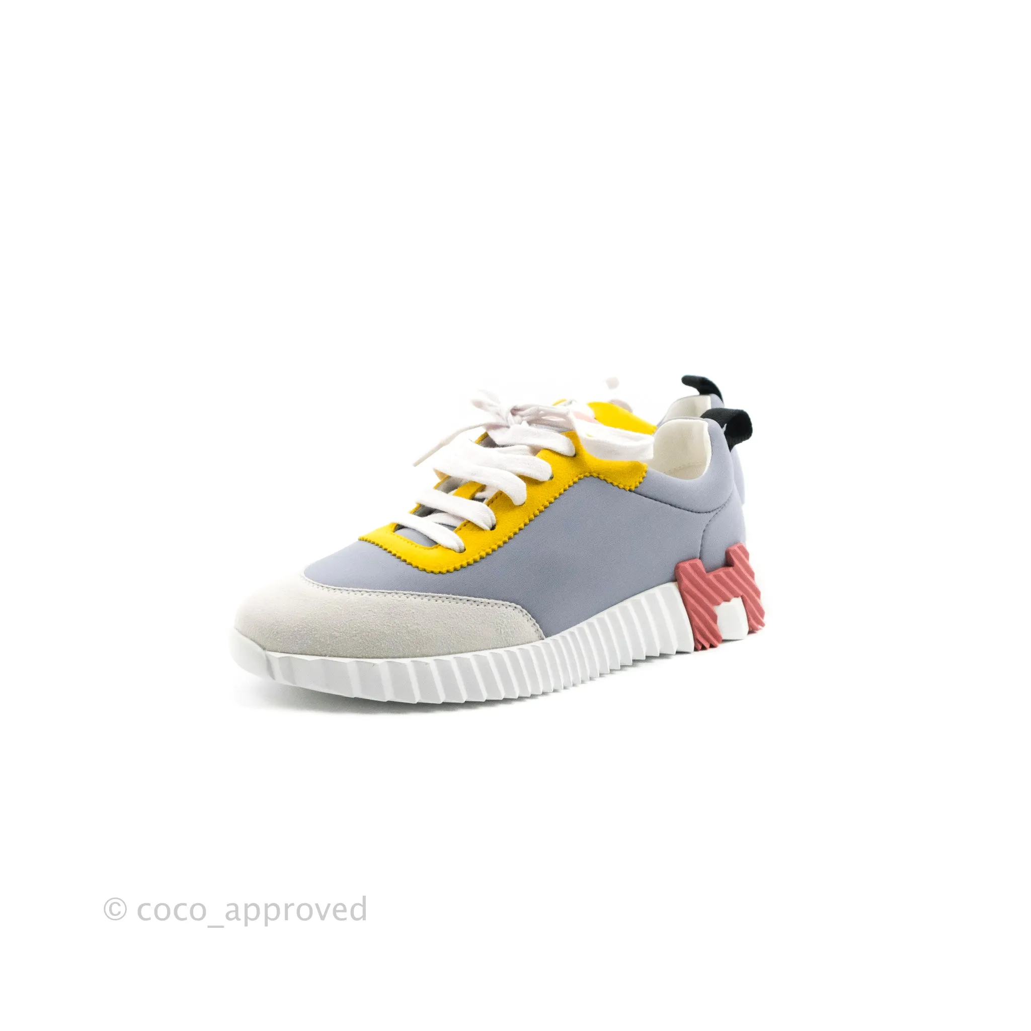 Hermes Bouncing Sneaker Gris Size 37