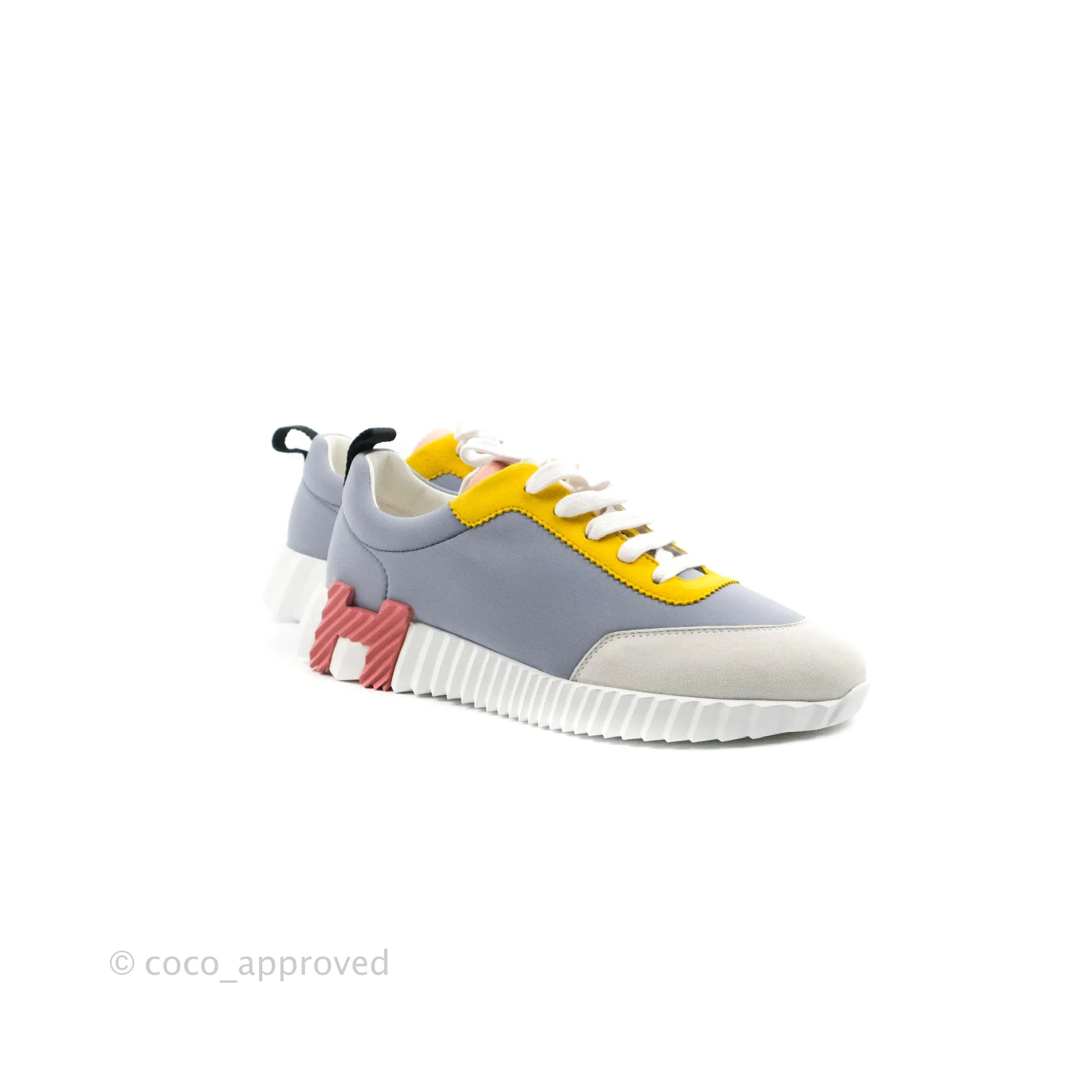 Hermes Bouncing Sneaker Gris Size 37