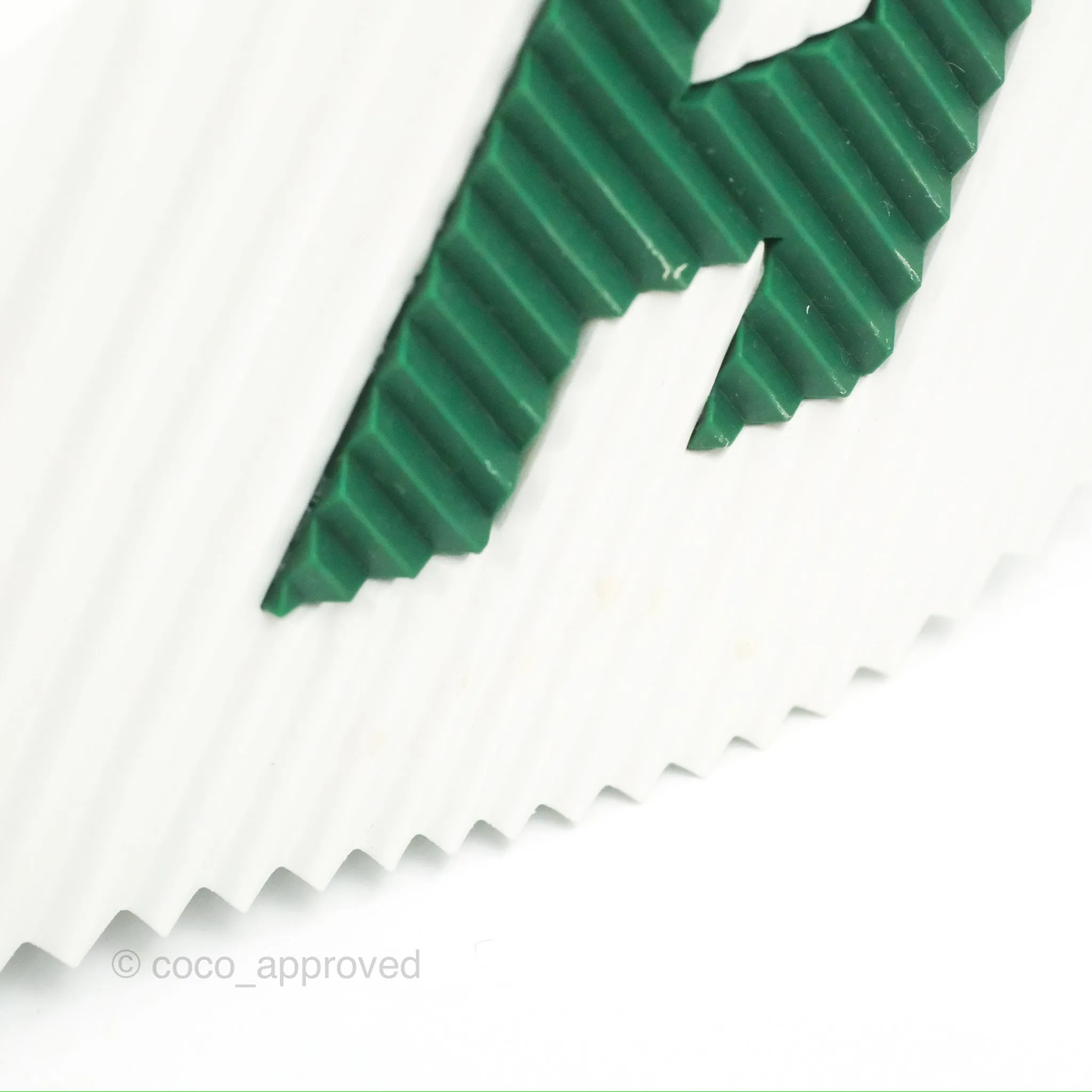 Hermes Bouncing Sneaker Vert D'eau/White Size 38