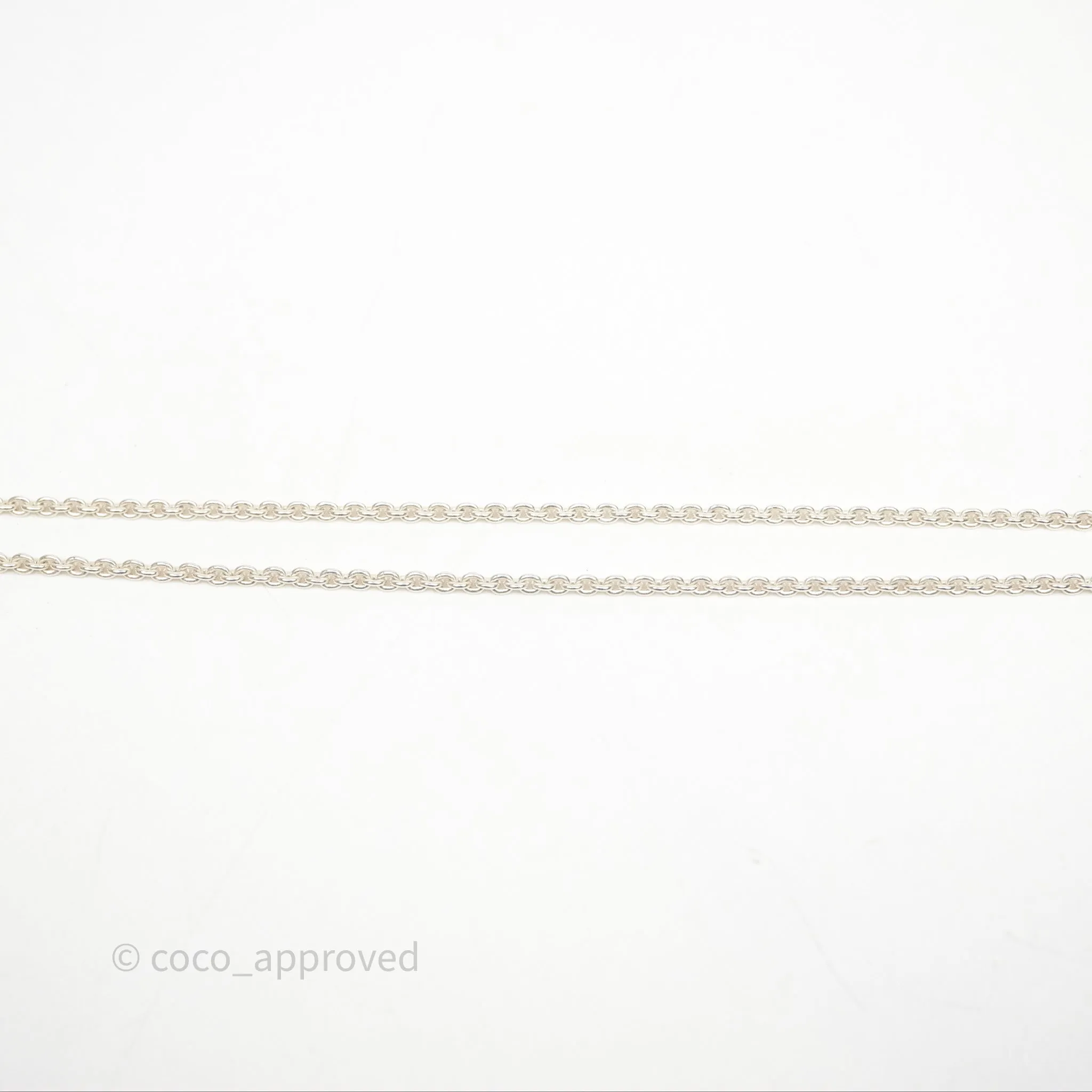 Hermes Chaine d'ancre Pendant Necklace Silver 925