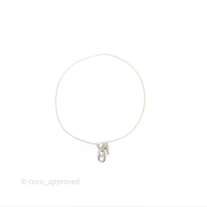 Hermes Chaine d'ancre Pendant Necklace Silver 925
