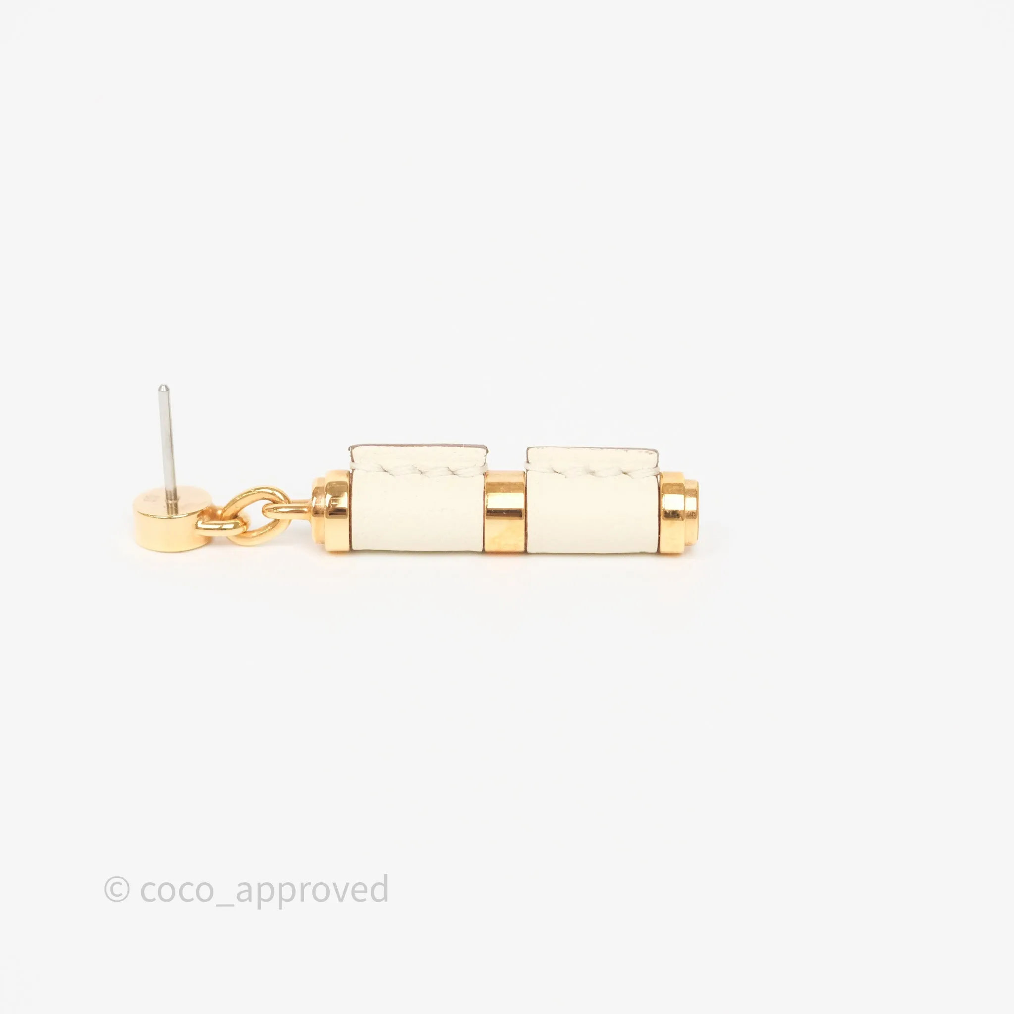Hermes Charniere Earrings Small Model Nata I2