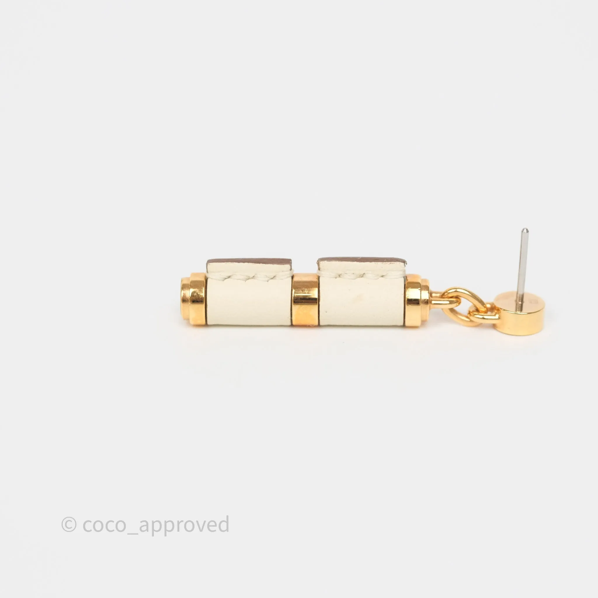 Hermes Charniere Earrings Small Model Nata I2