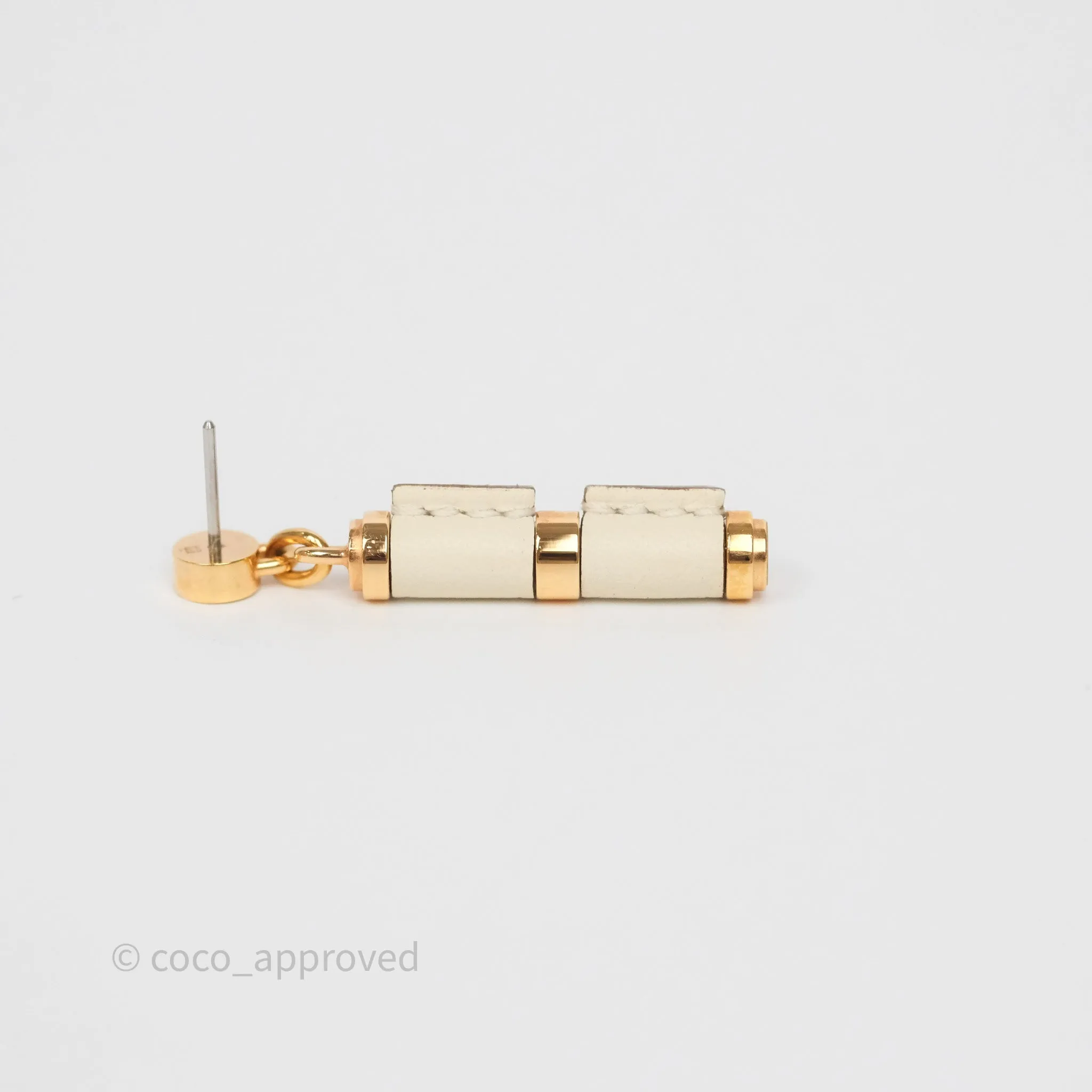 Hermes Charniere Earrings Small Model Nata I2