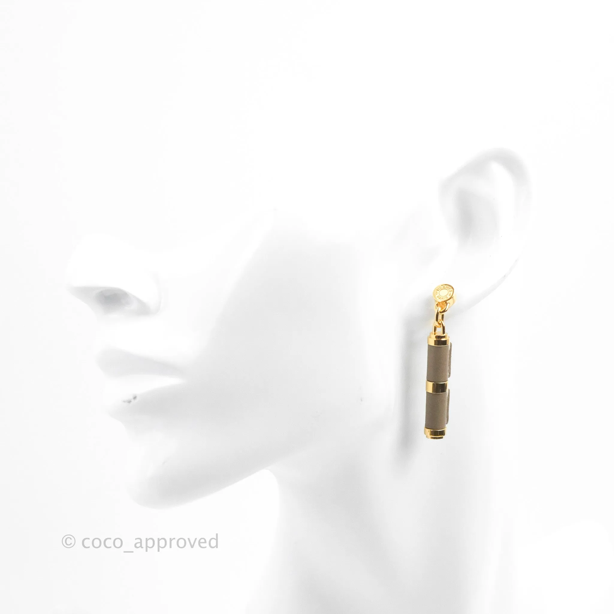Hermes Charniere Earrings Small Model