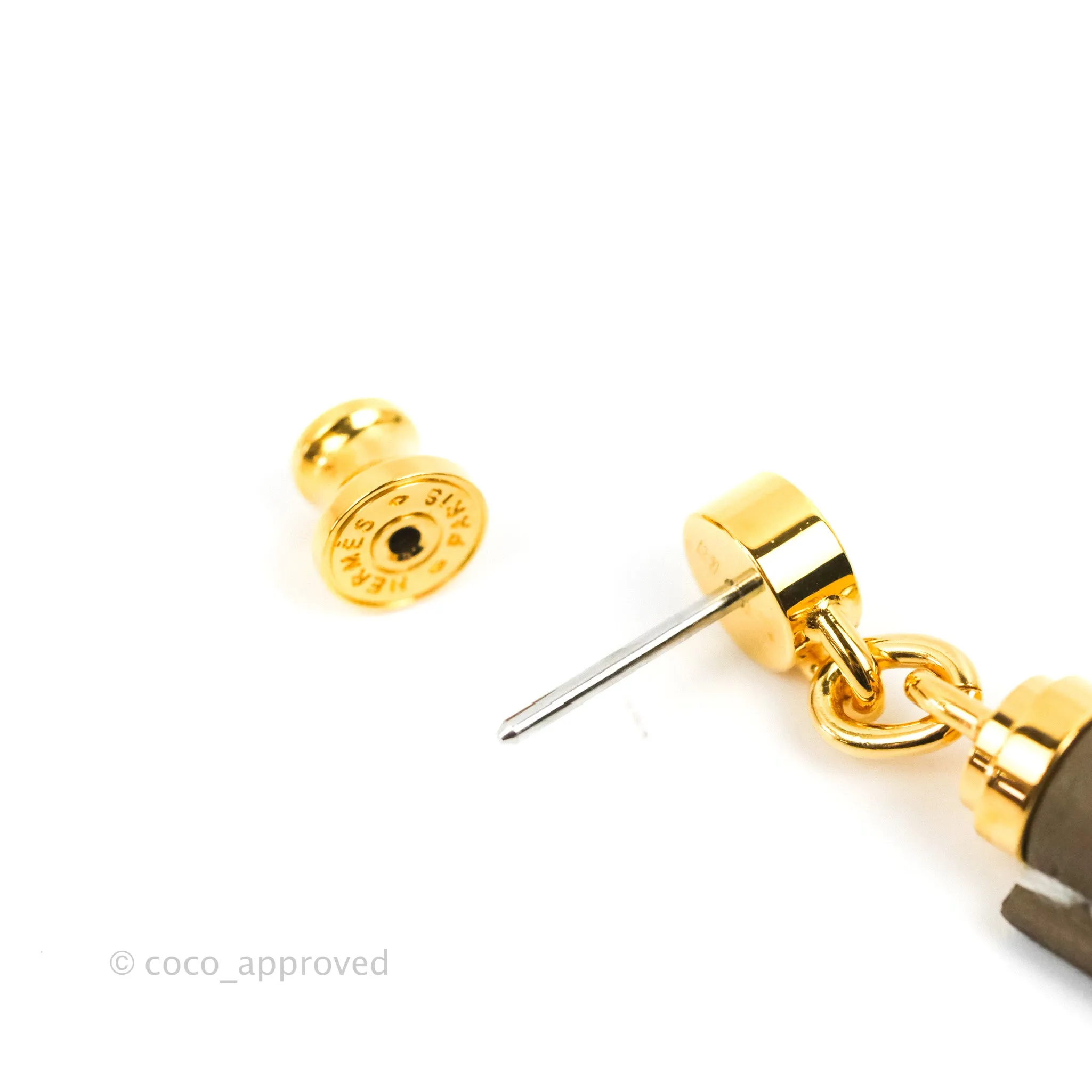 Hermes Charniere Earrings Small Model