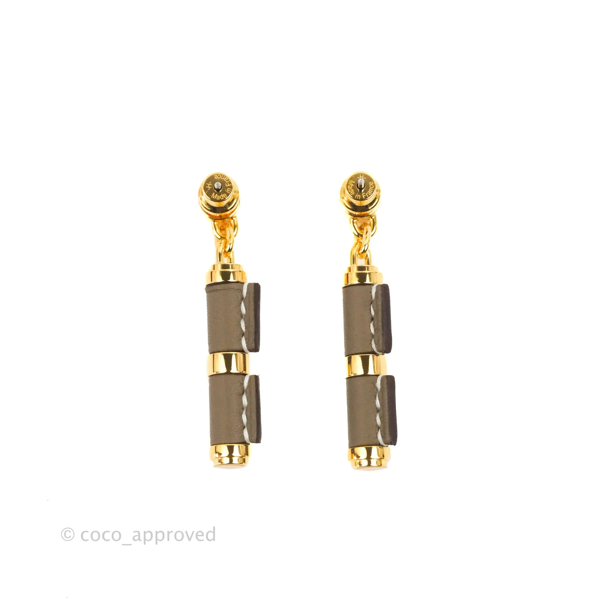 Hermes Charniere Earrings Small Model