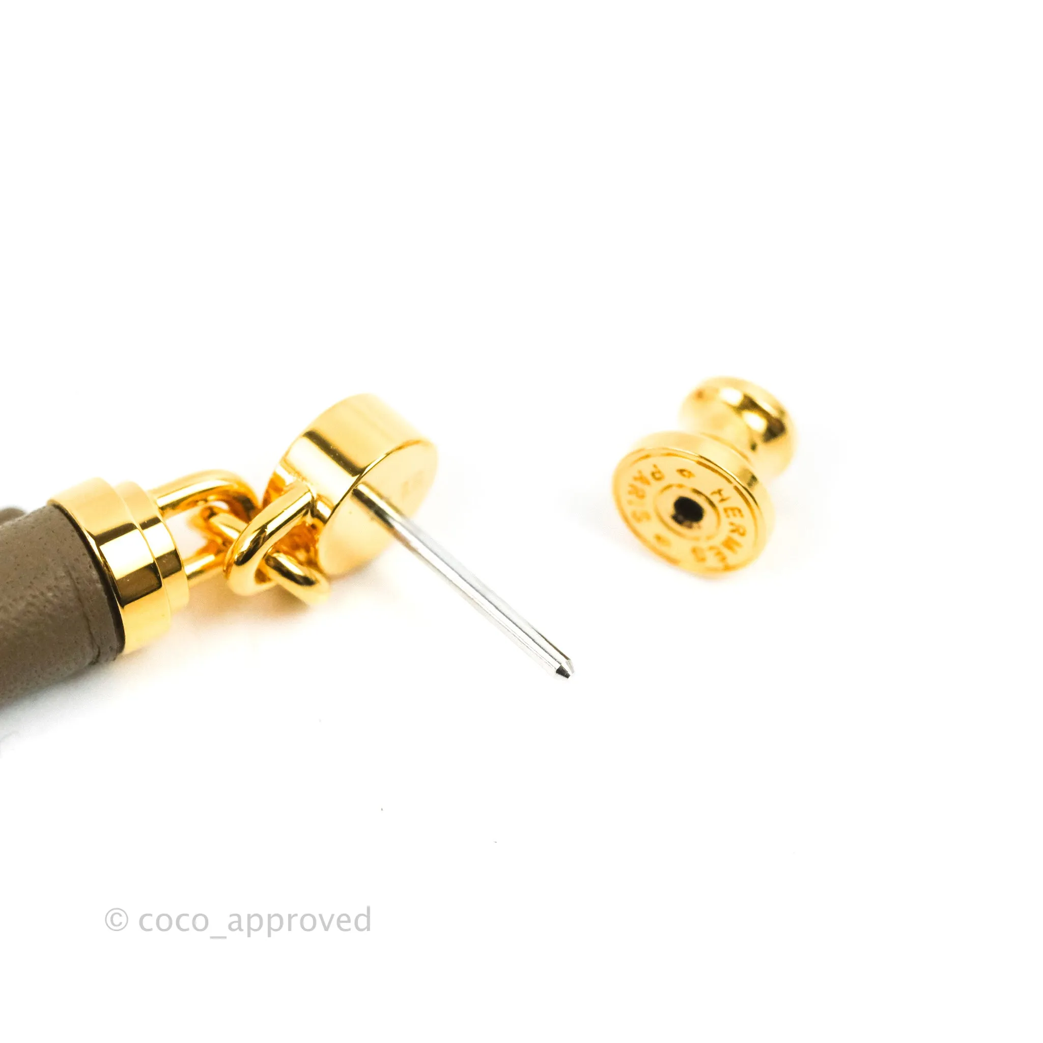 Hermes Charniere Earrings Small Model