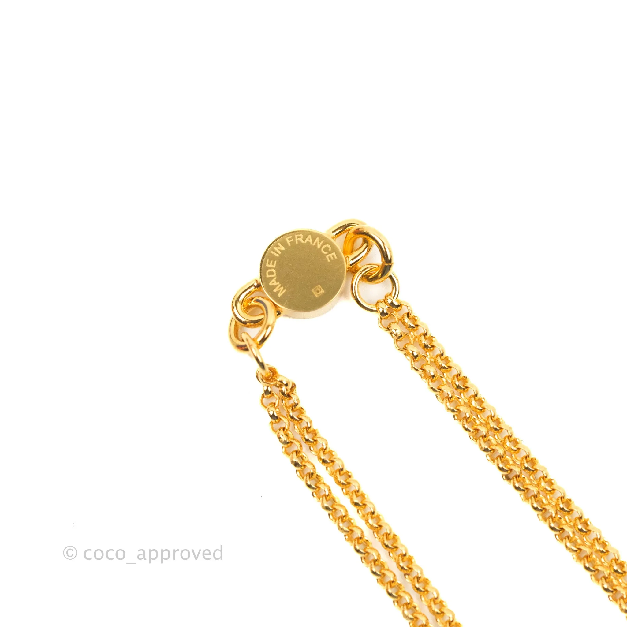 Hermes Charnire Pendent Small Model Etoupe Gold Hardware
