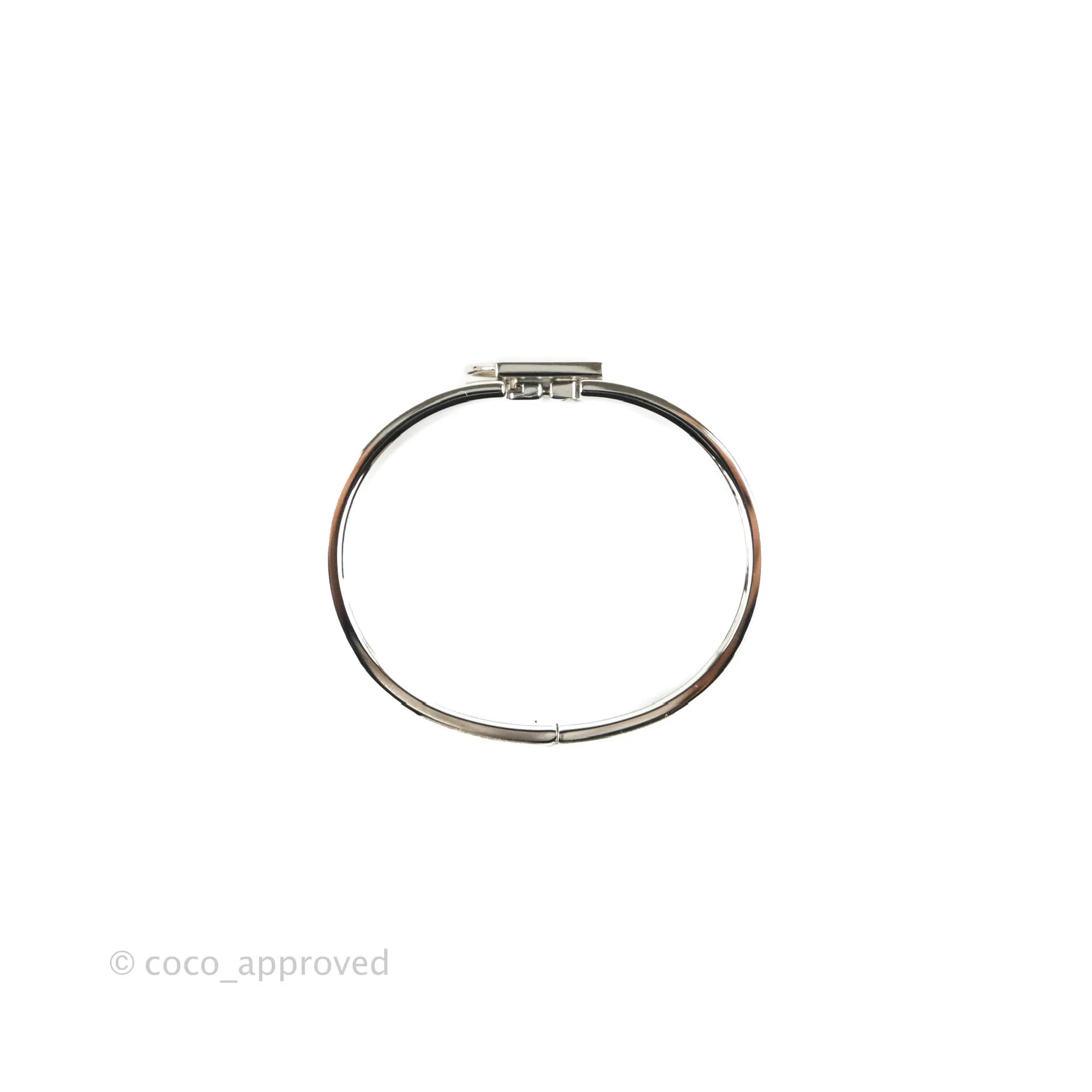 Hermes Clic Cadenas Bracelet Black Palladium Hardware