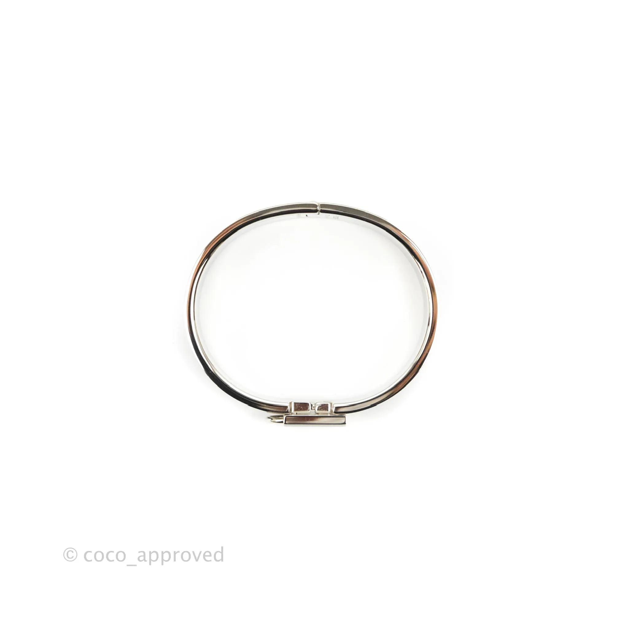 Hermes Clic Cadenas Bracelet Black Palladium Hardware