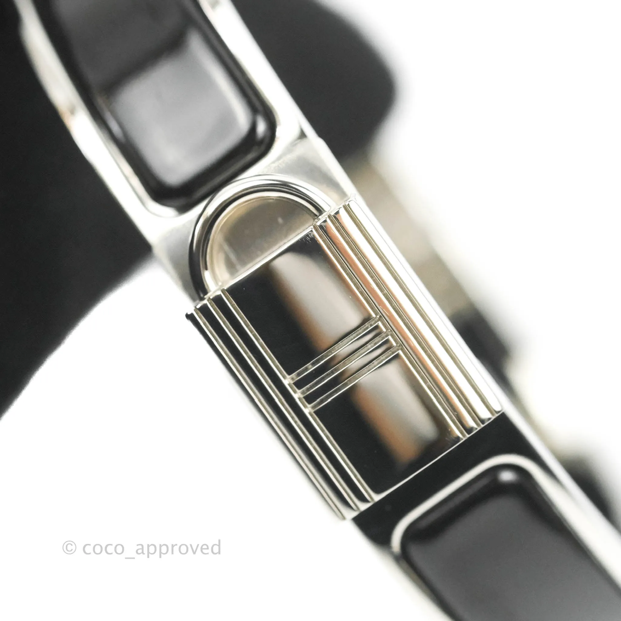 Hermes Clic Cadenas Bracelet Black Palladium Hardware