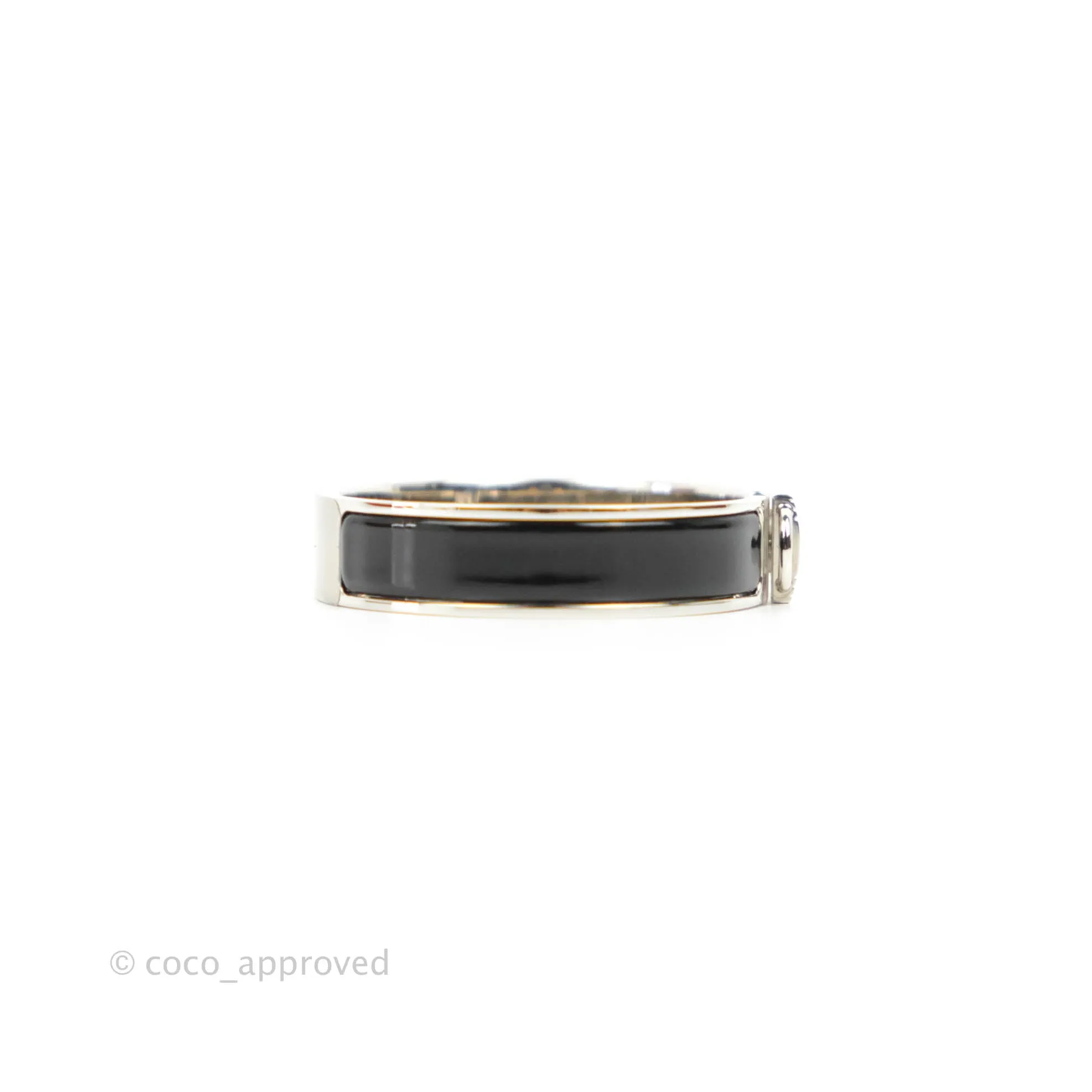 Hermes Clic Cadenas Bracelet Black Palladium Hardware