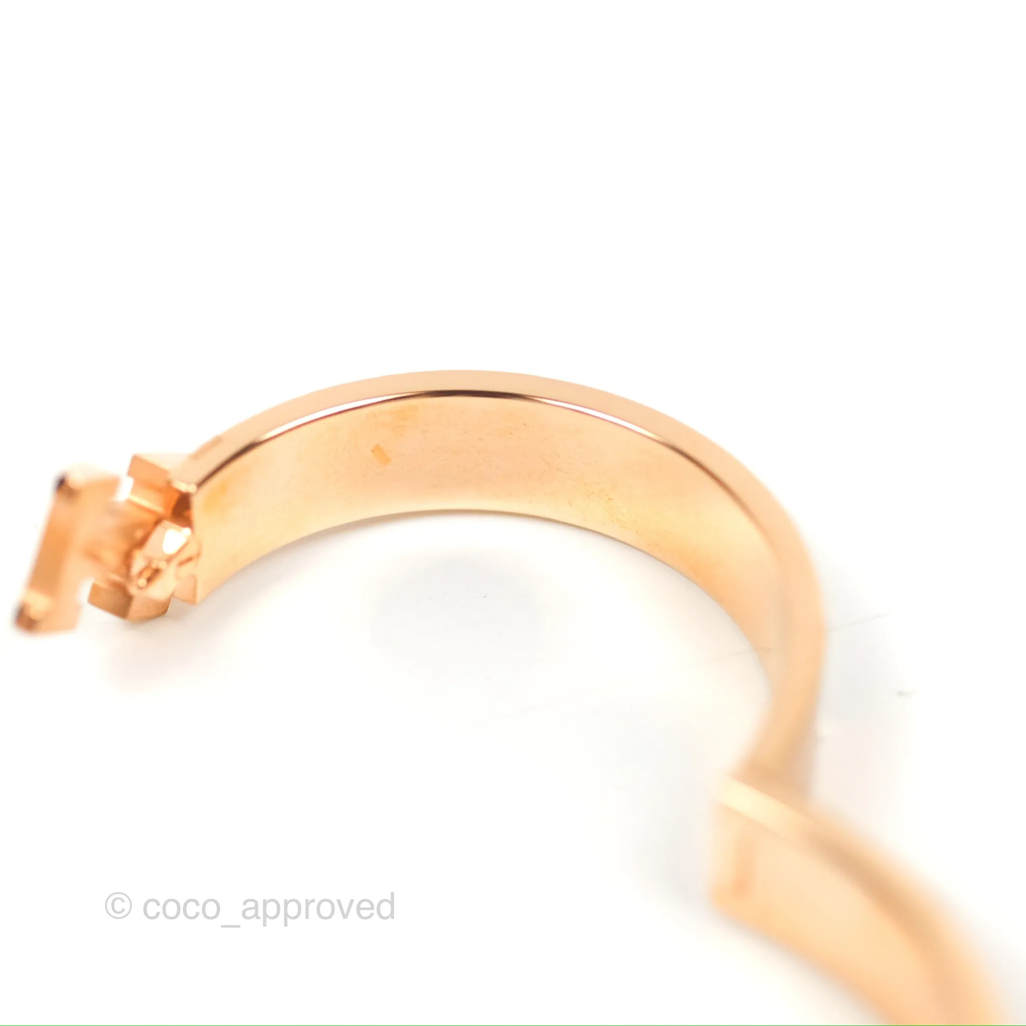 Hermes Clic H Dans les Nuages Bracelet Songe Pastel Rose Gold Hardware