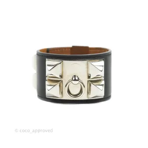 Hermes Collier De Chien 24 bracelet Noir