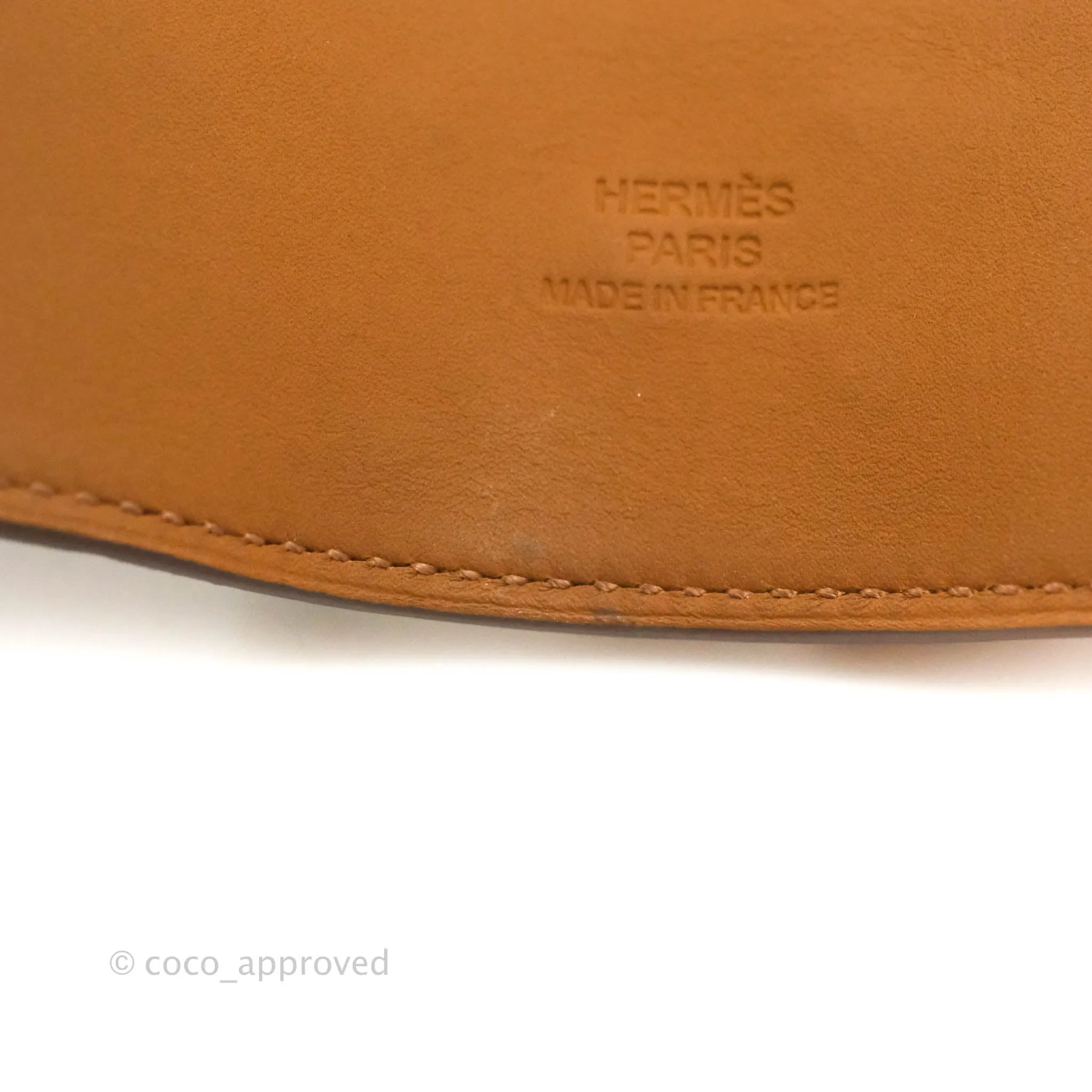 Hermes Collier De Chien 24 bracelet Orange