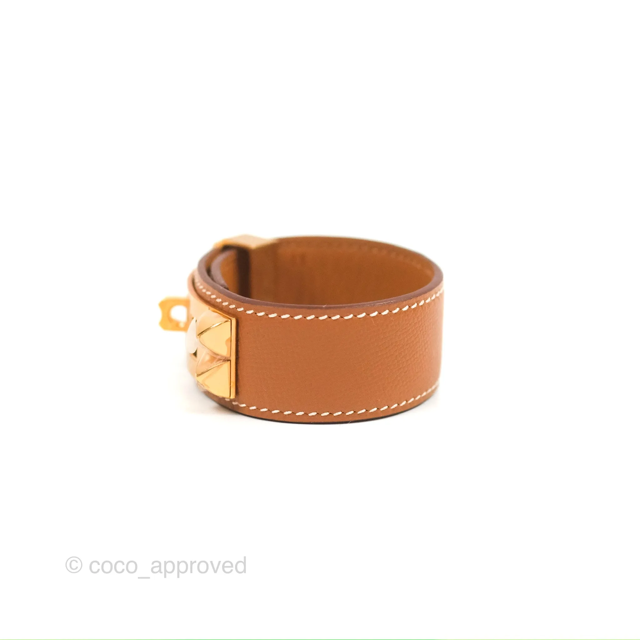 Hermes Collier De Chien Gold 24