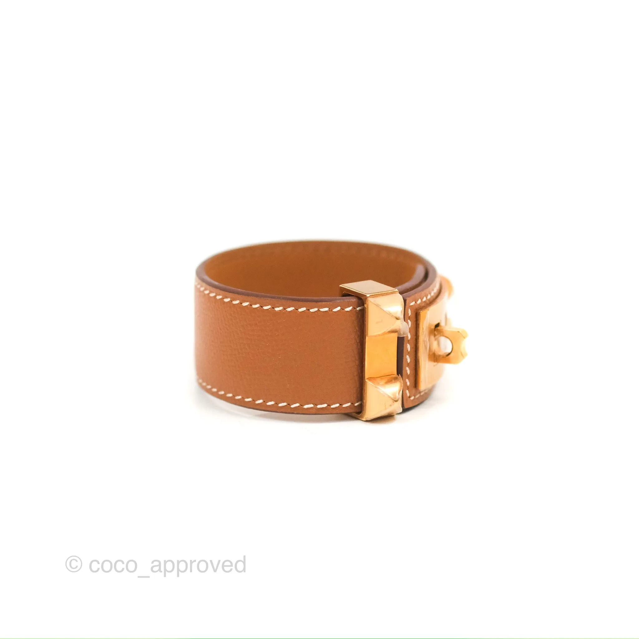 Hermes Collier De Chien Gold 24