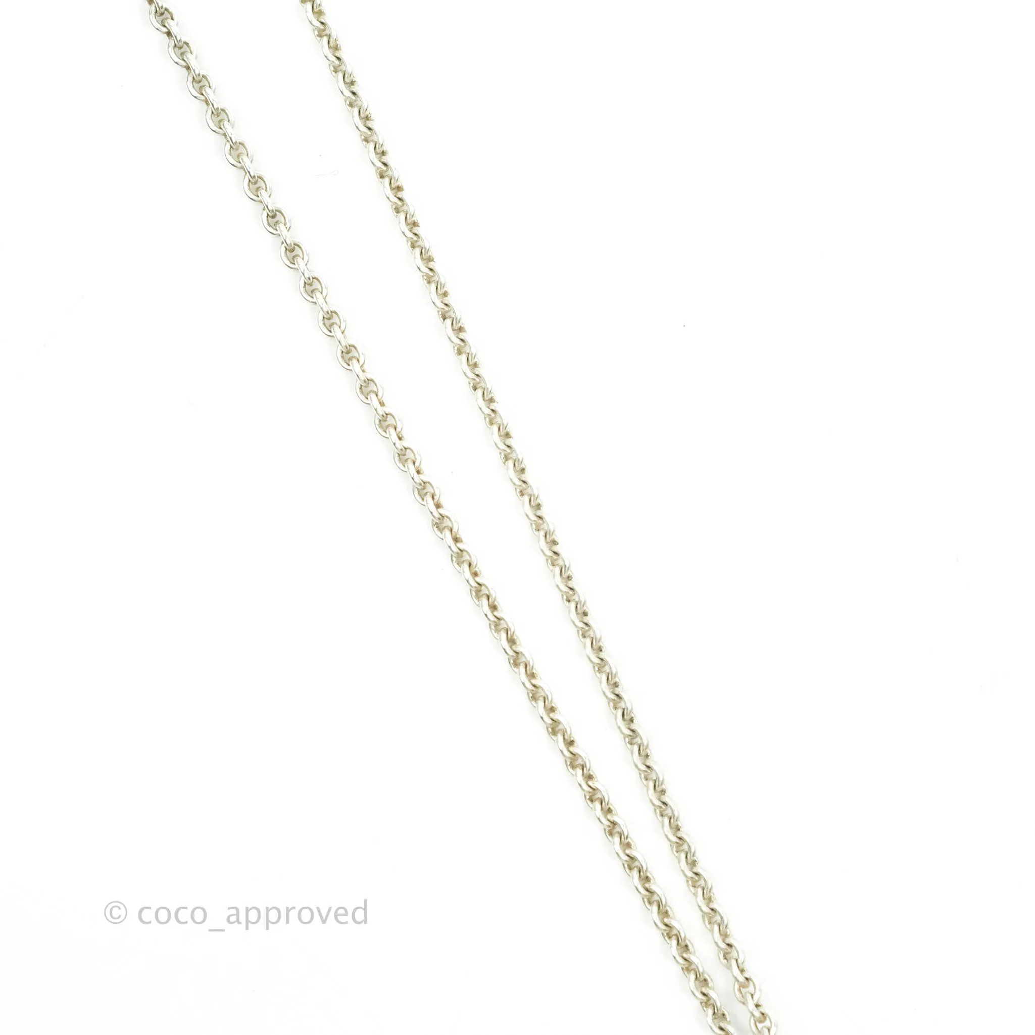 Hermes d'ancre Silver Necklace