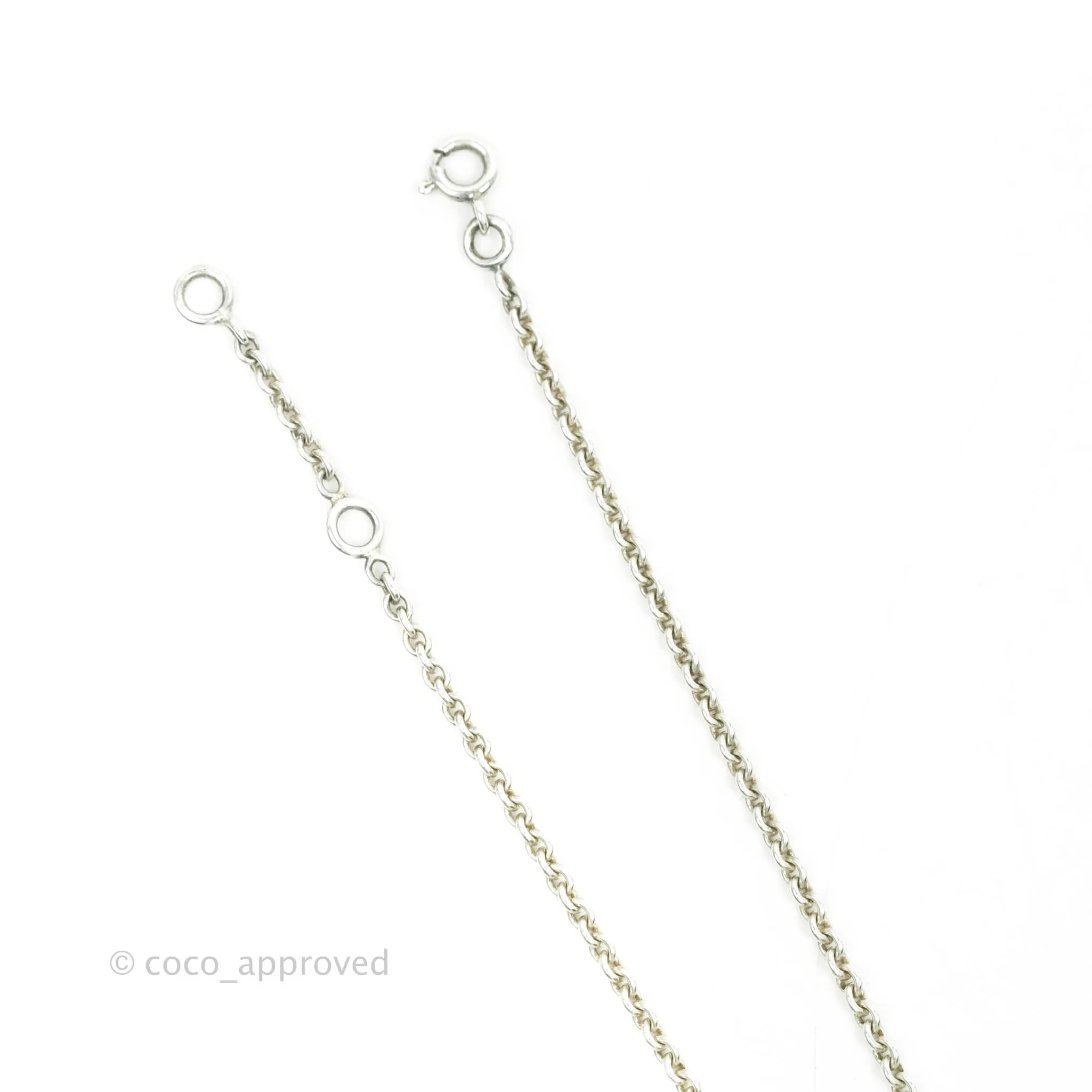 Hermes d'ancre Silver Necklace