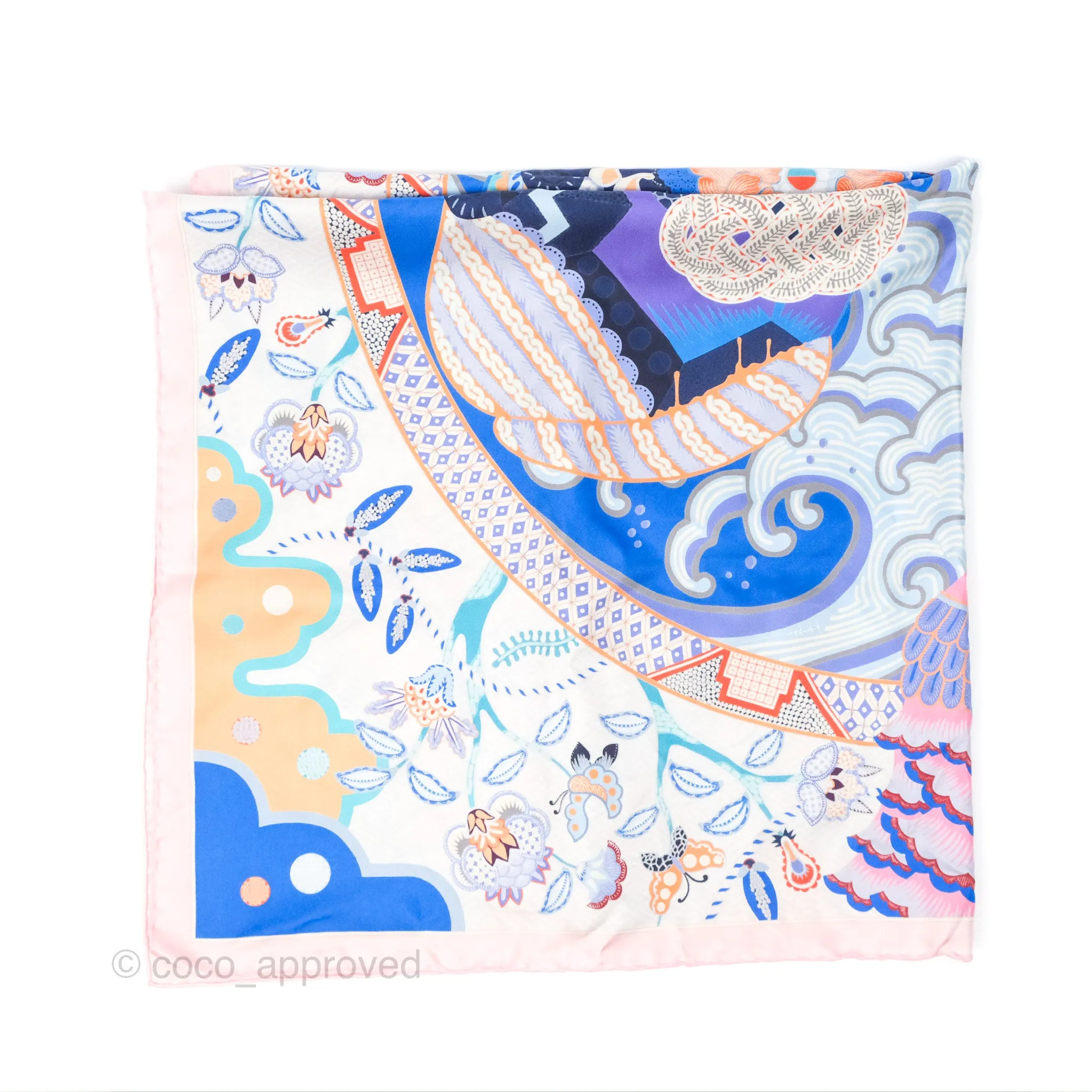Hermes Duo Cosmique Scarf 90