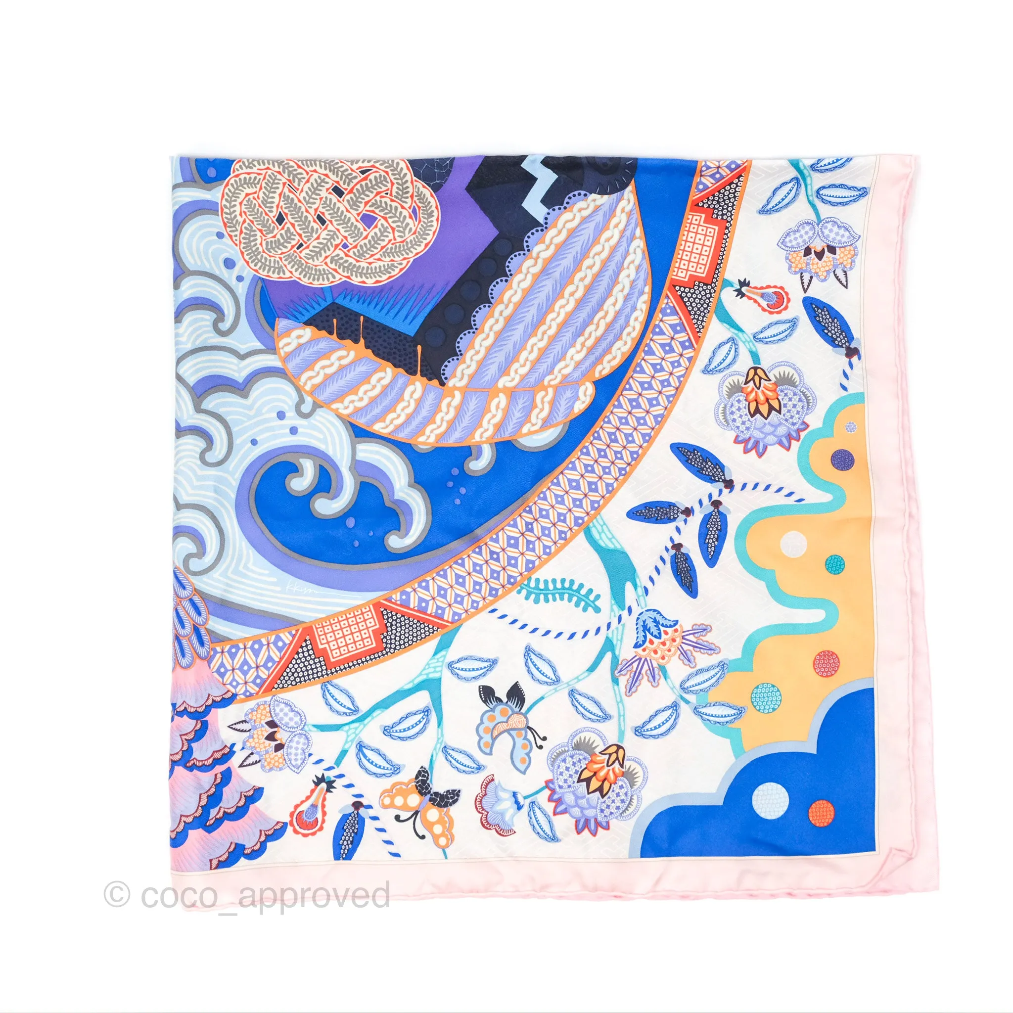 Hermes Duo Cosmique Scarf 90