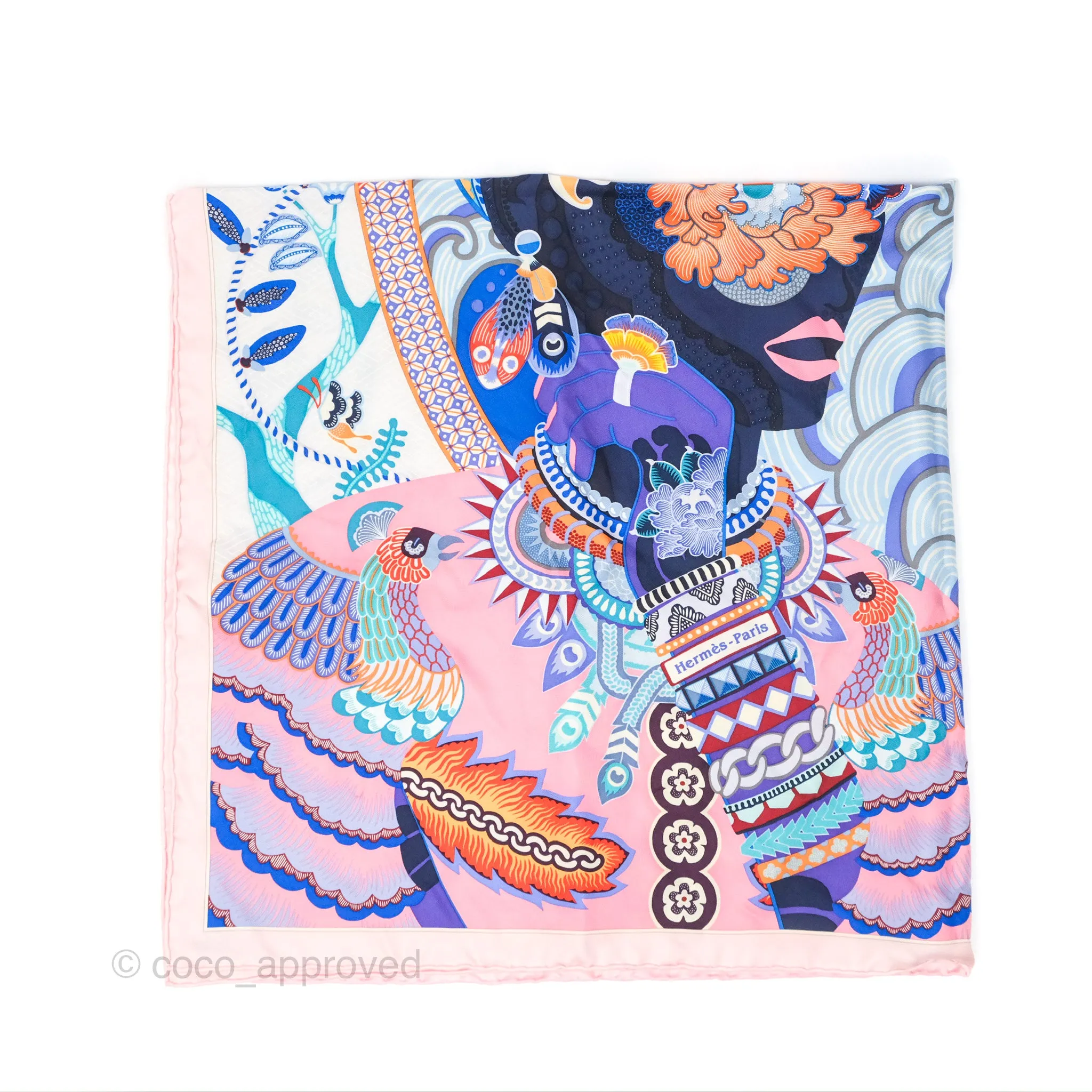 Hermes Duo Cosmique Scarf 90