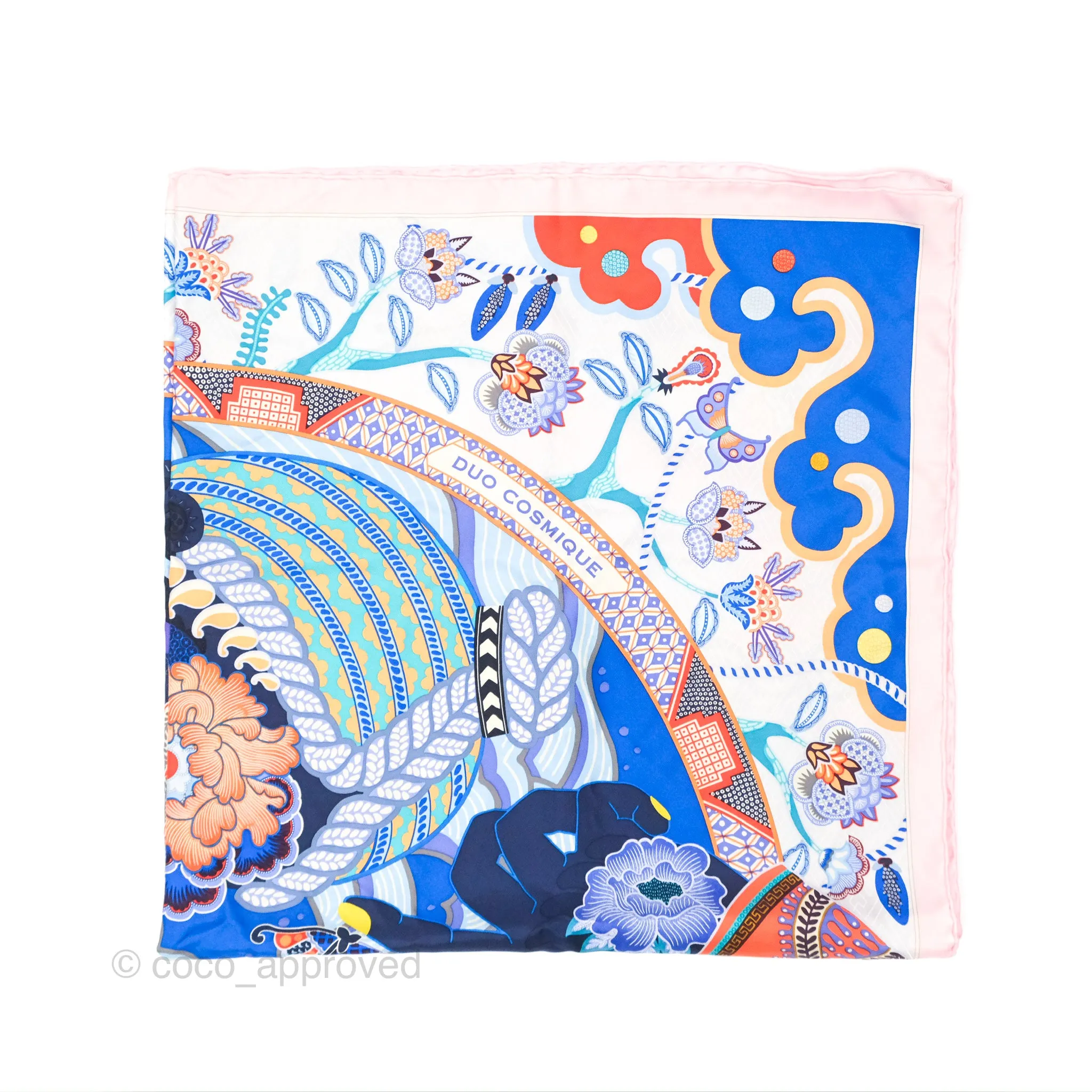 Hermes Duo Cosmique Scarf 90