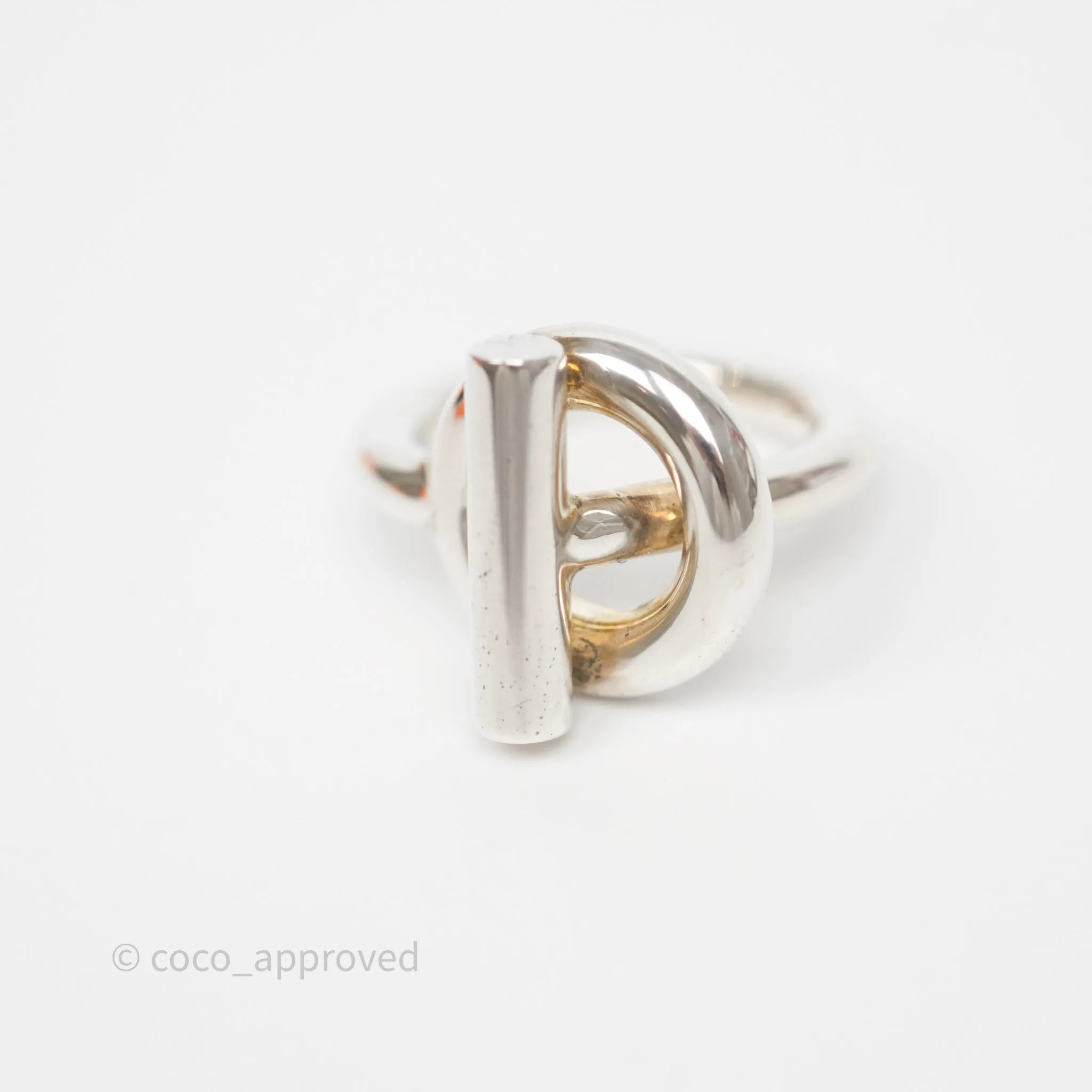 Hermes Echappee Ring Sterling Silver