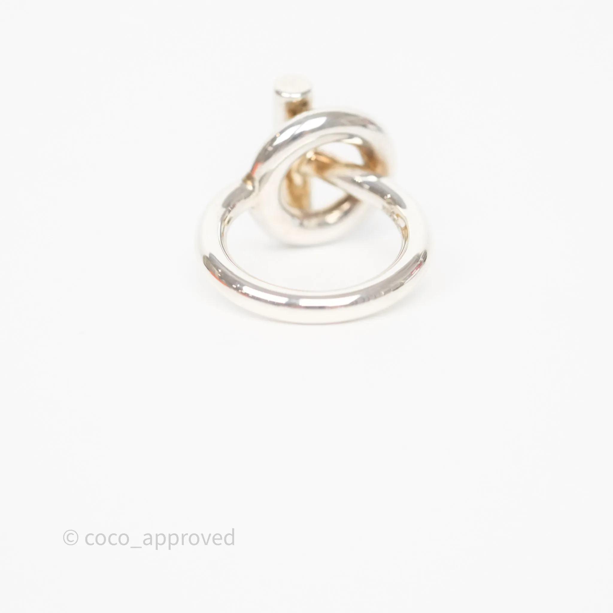 Hermes Echappee Ring Sterling Silver