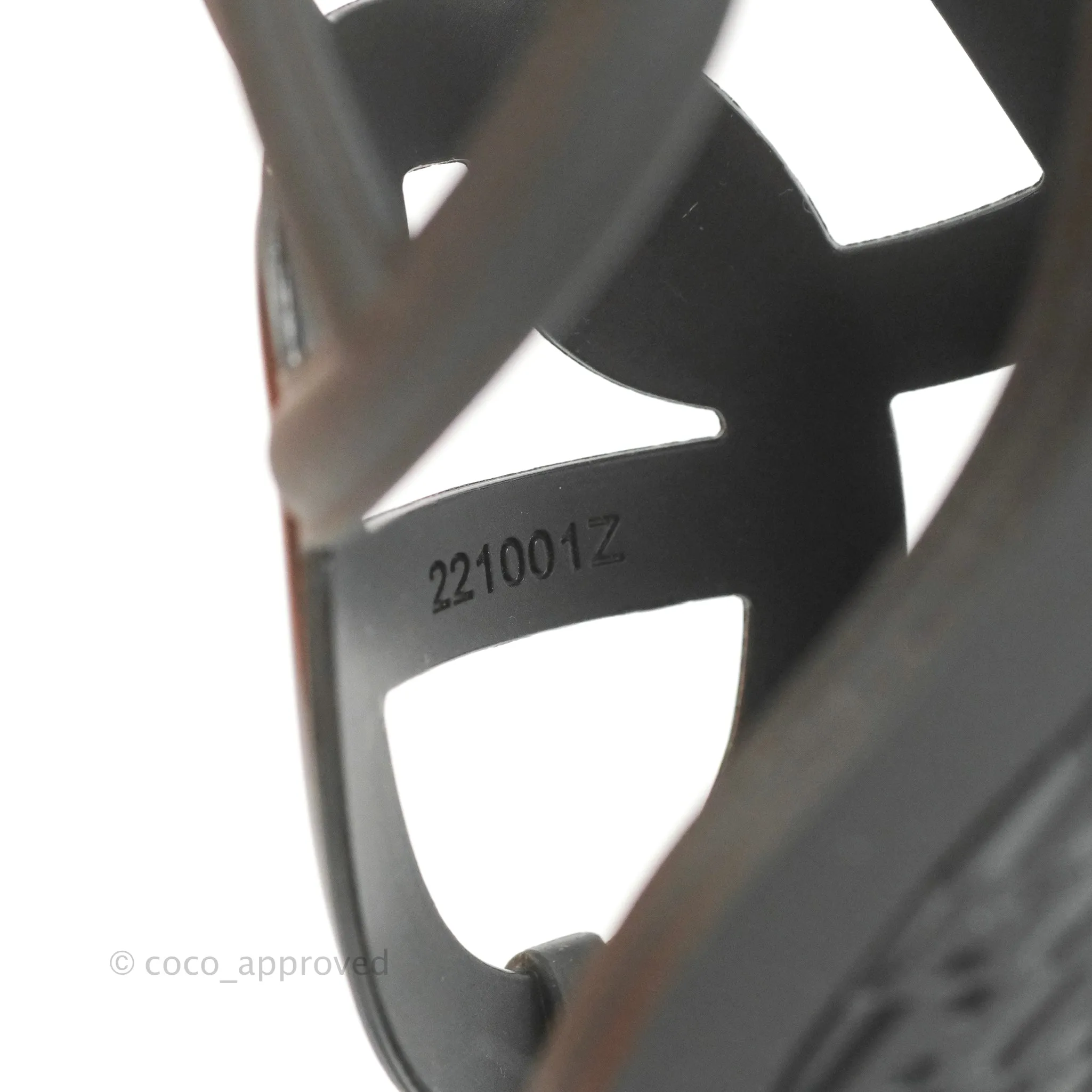 Hermes Egerie Sandal Black Size 37
