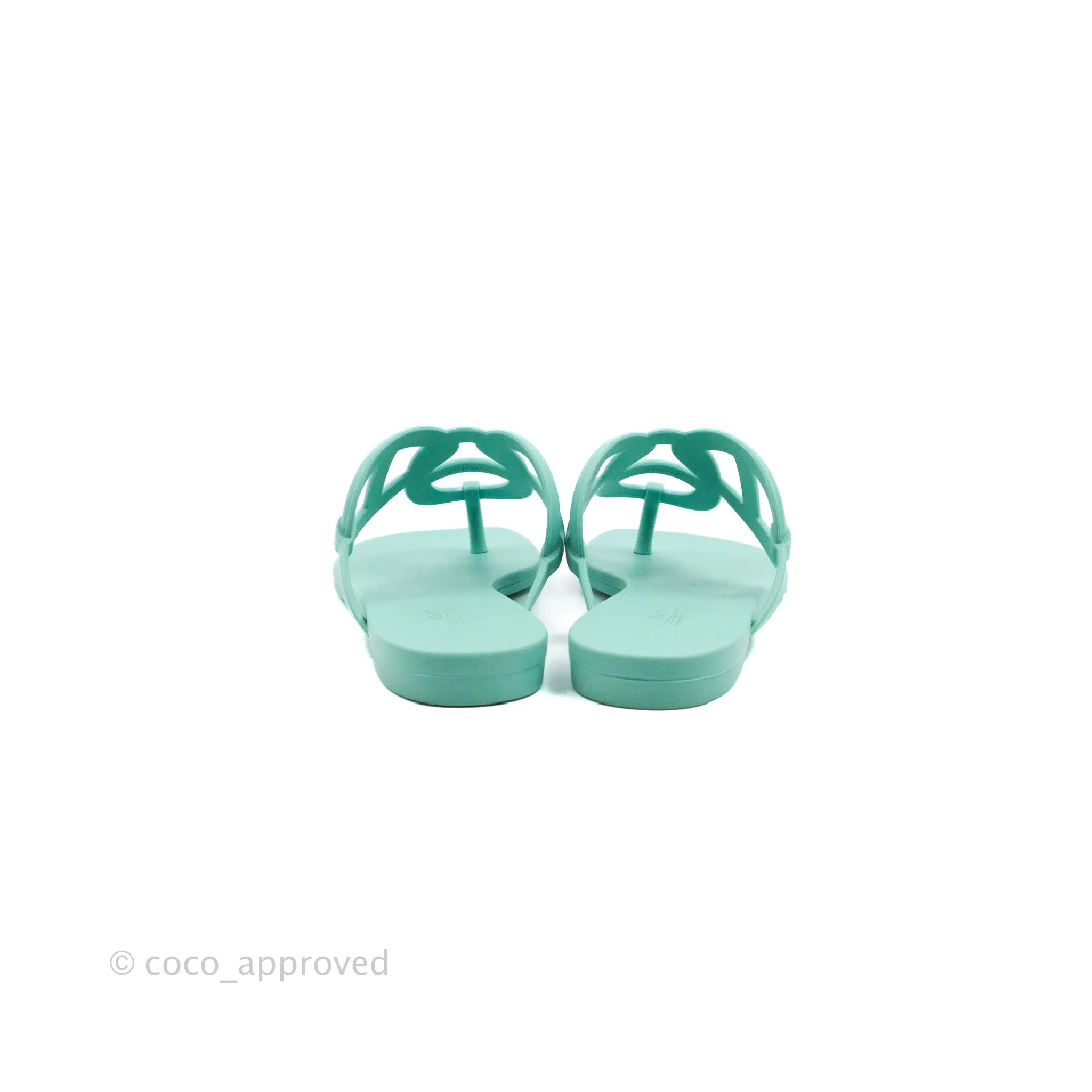 Hermes Egerie Sandal Green Size 35