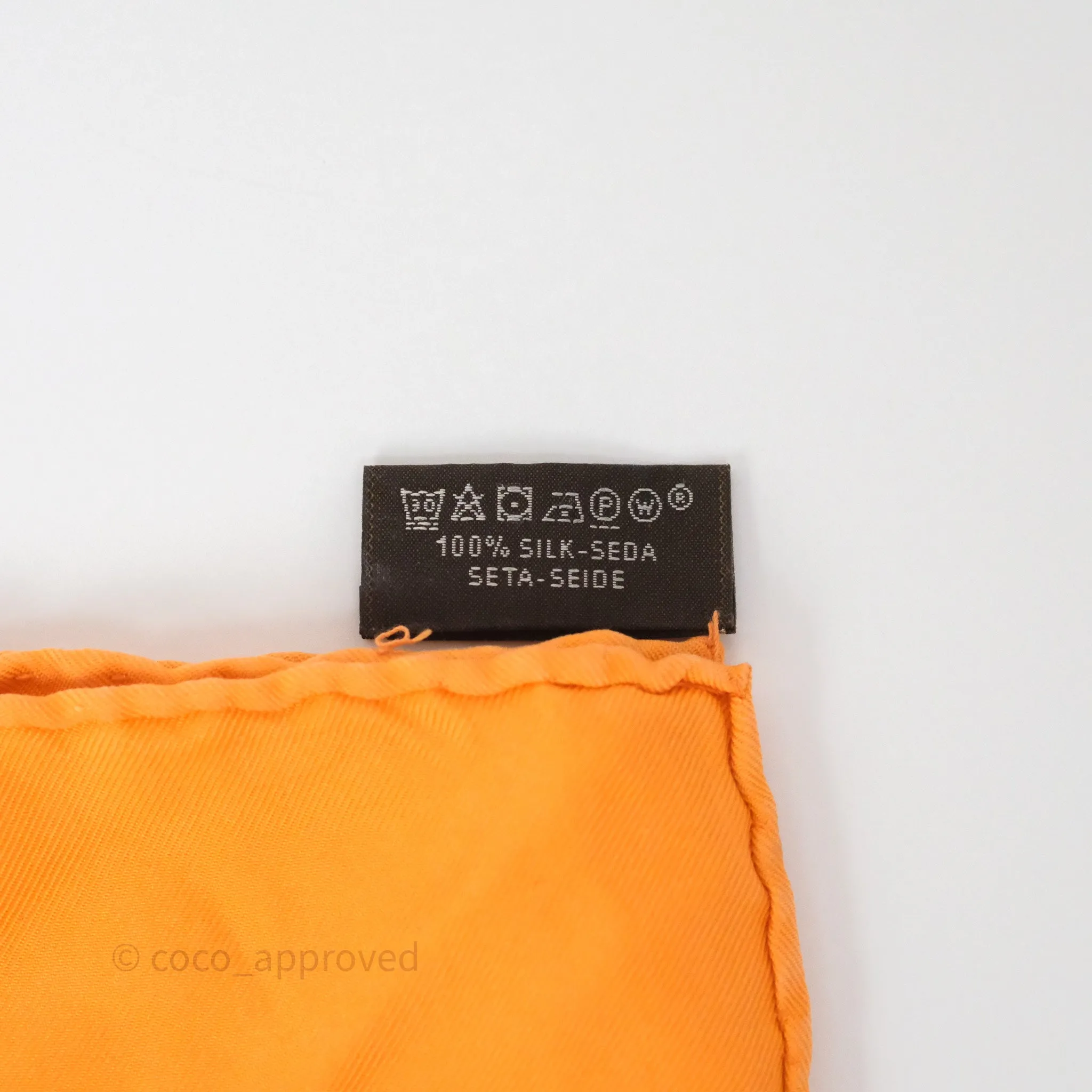 Hermes Equateur Wash Scarf Silk 90