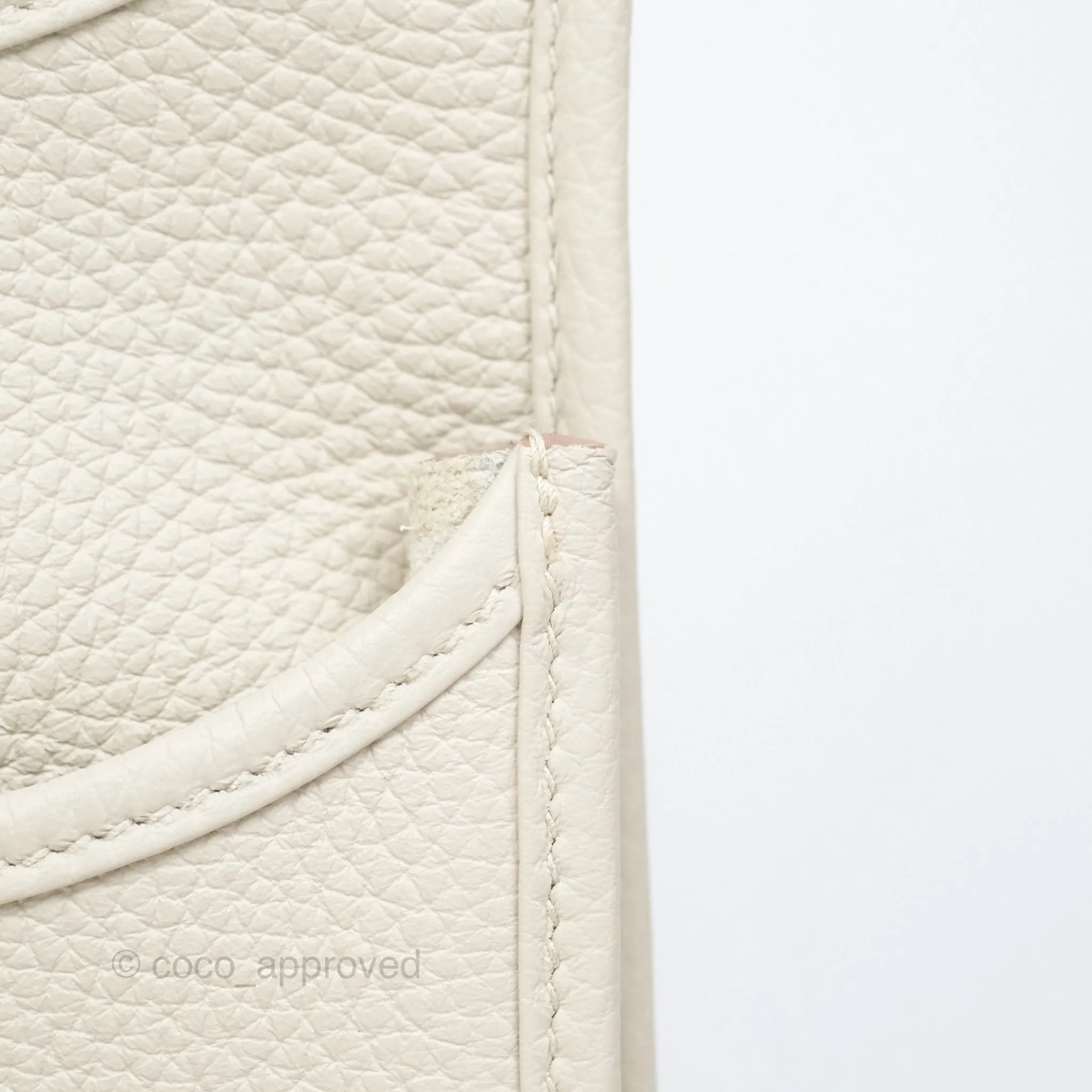 Hermes Evelyne III 29 Beton Clemence Palladium Hardware