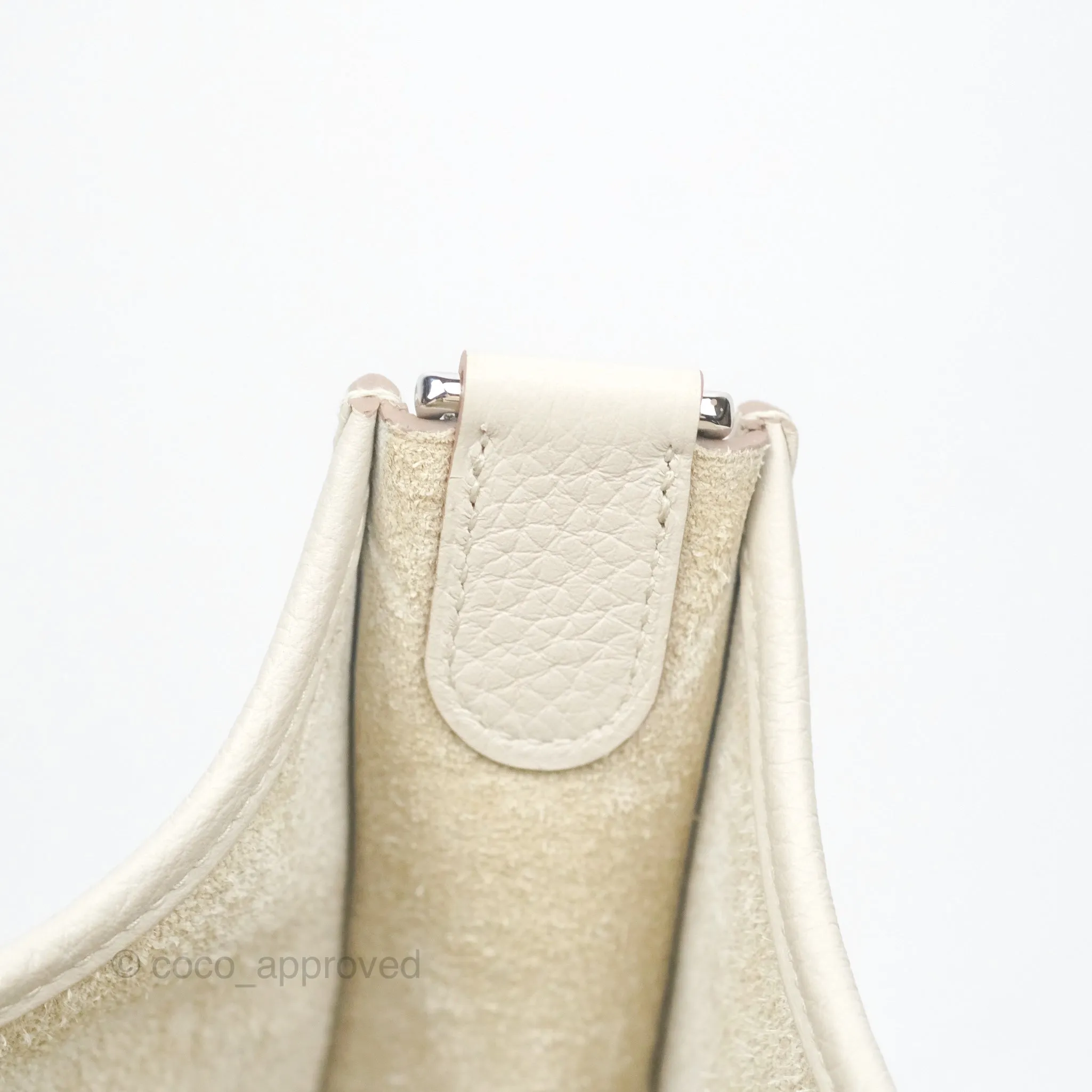 Hermes Evelyne III 29 Beton Clemence Palladium Hardware
