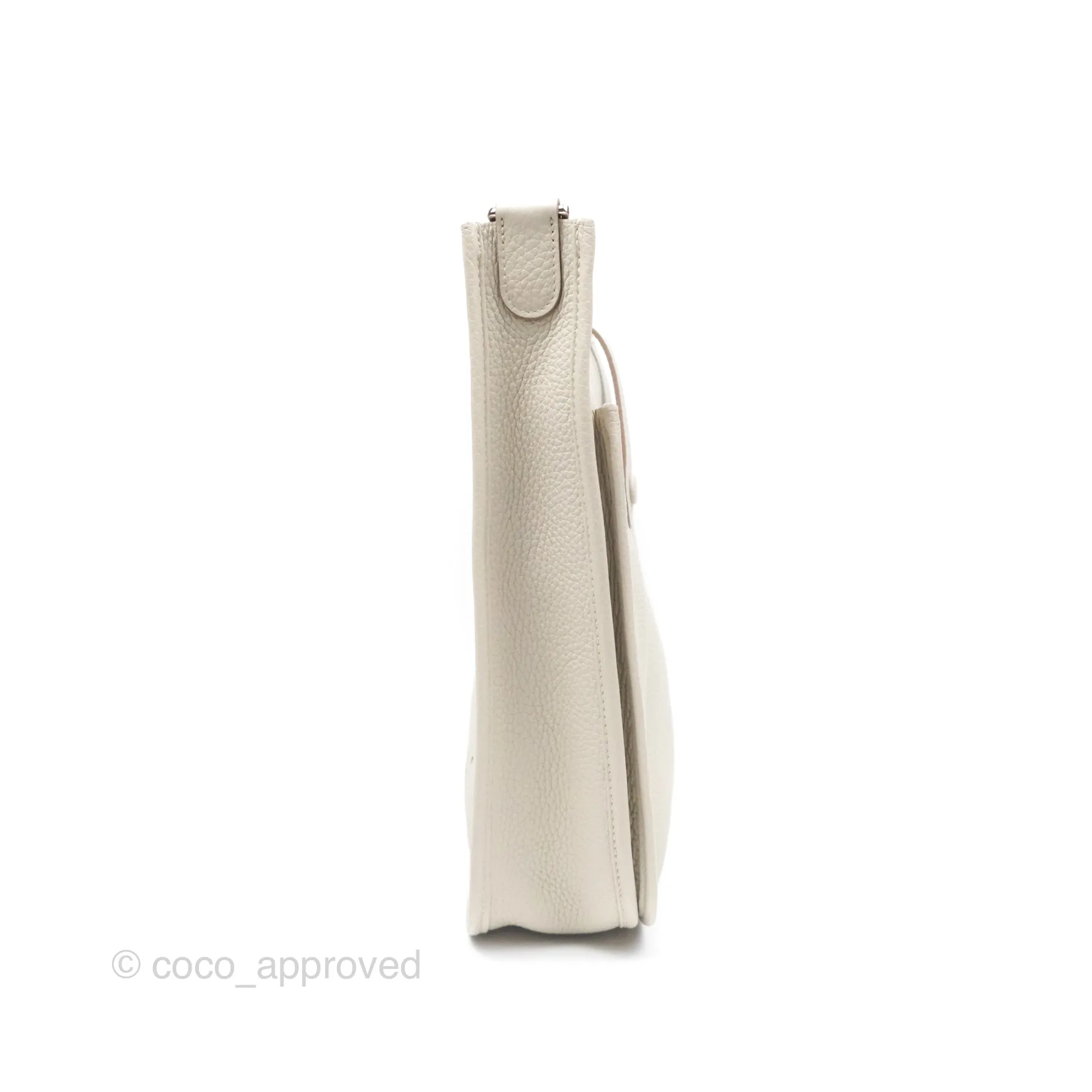 Hermes Evelyne III 29 Beton Clemence Palladium Hardware