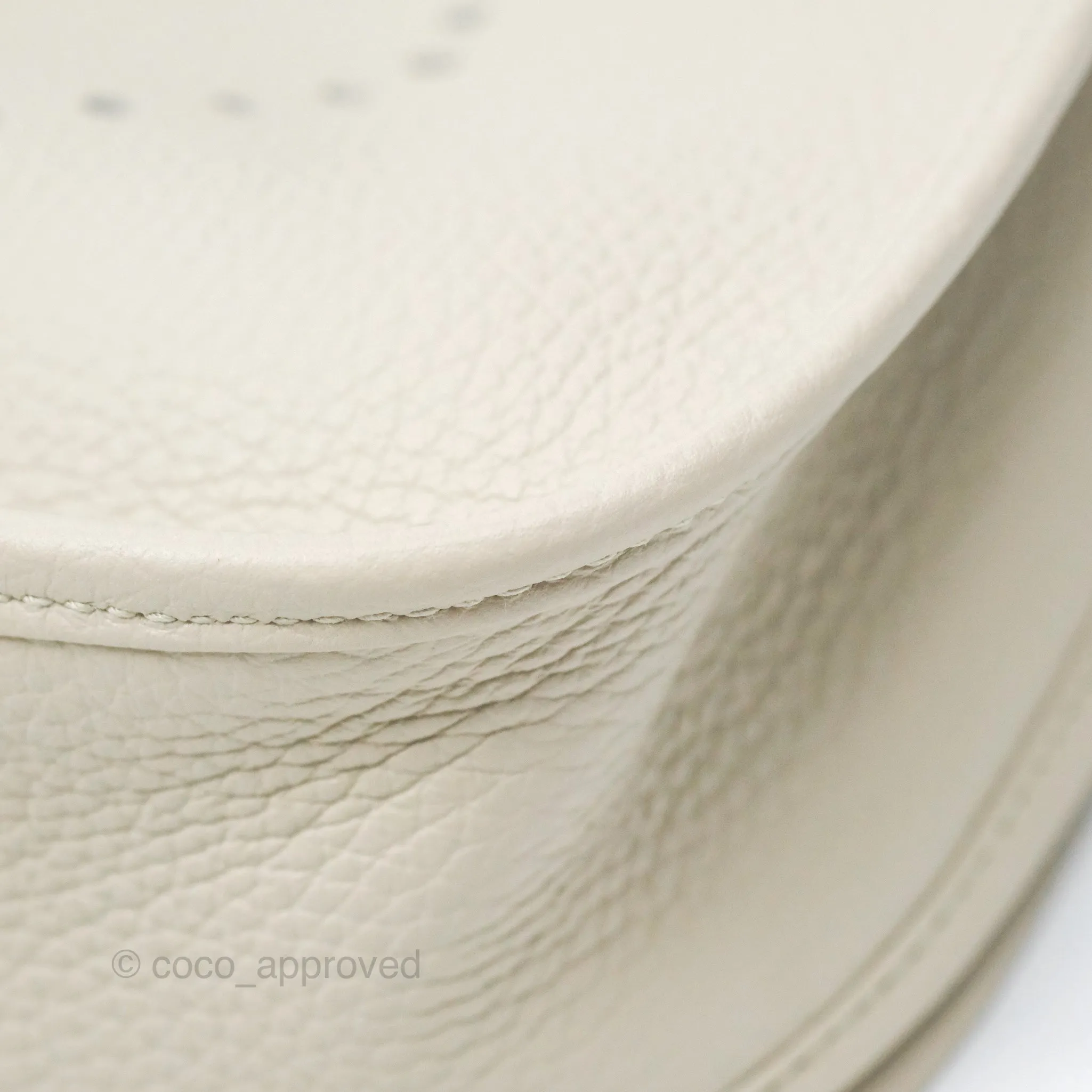 Hermes Evelyne III 29 Beton Clemence Palladium Hardware