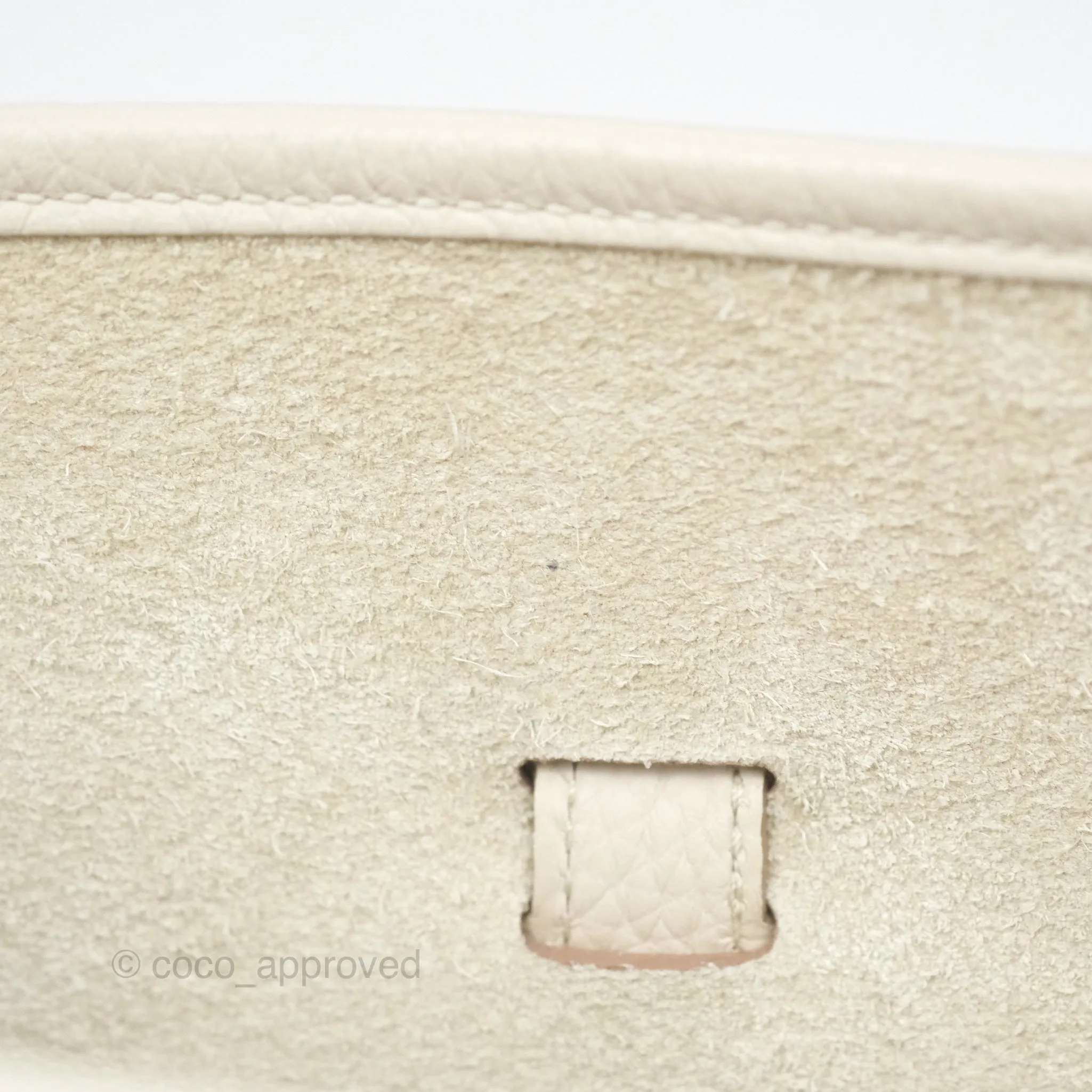 Hermes Evelyne III 29 Beton Clemence Palladium Hardware