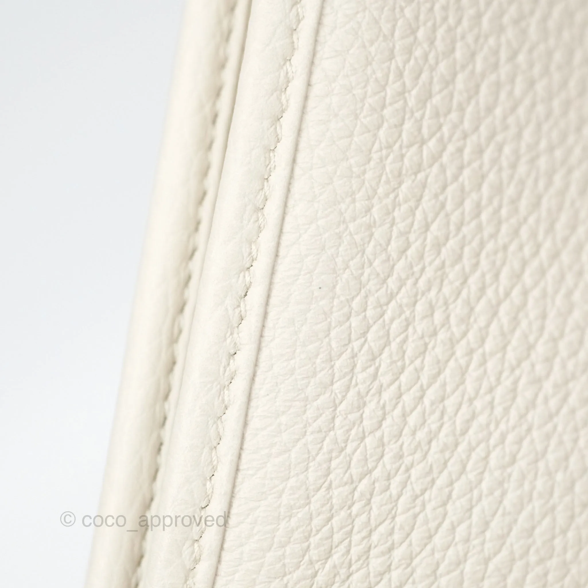 Hermes Evelyne III 29 Beton Clemence Palladium Hardware