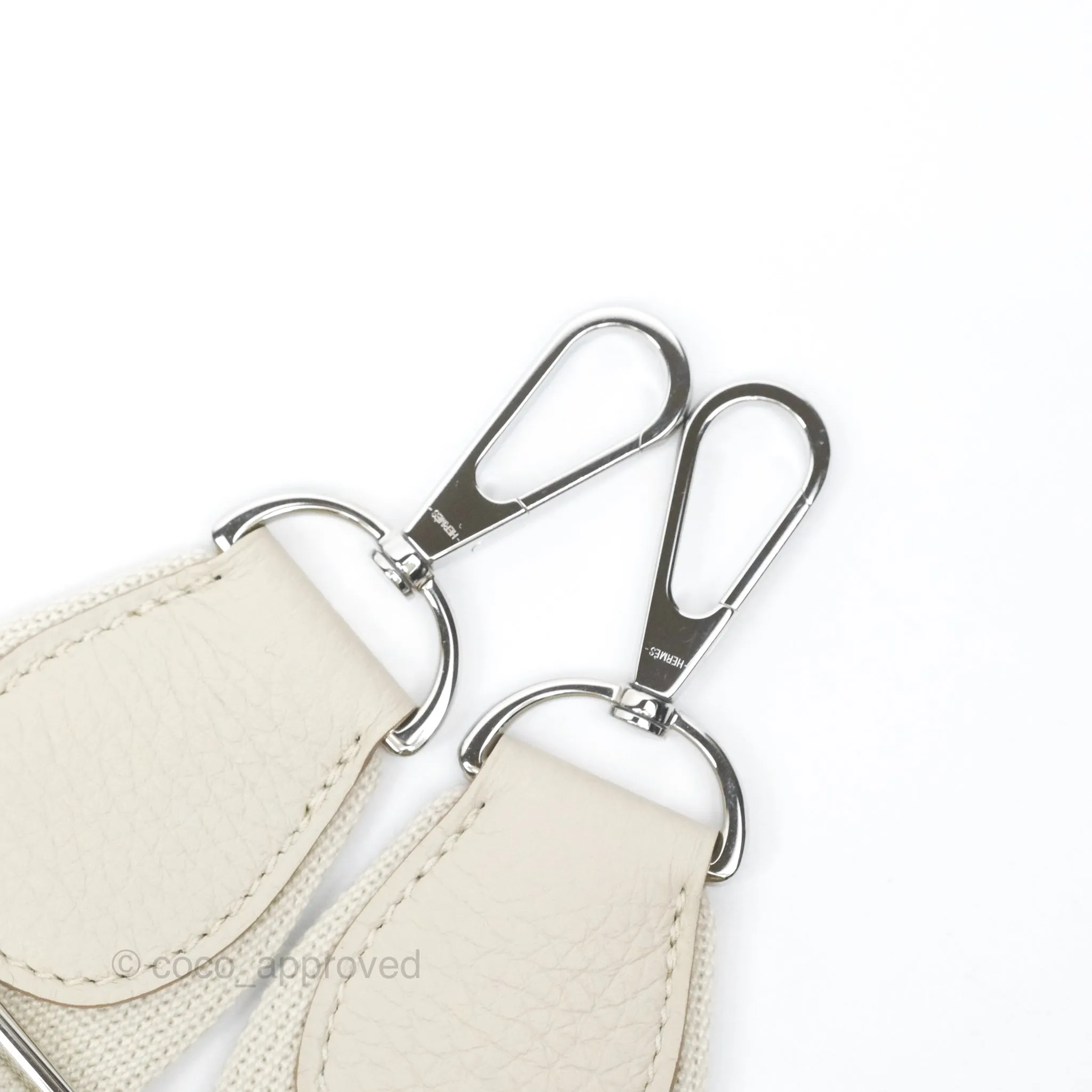 Hermes Evelyne III 29 Beton Clemence Palladium Hardware
