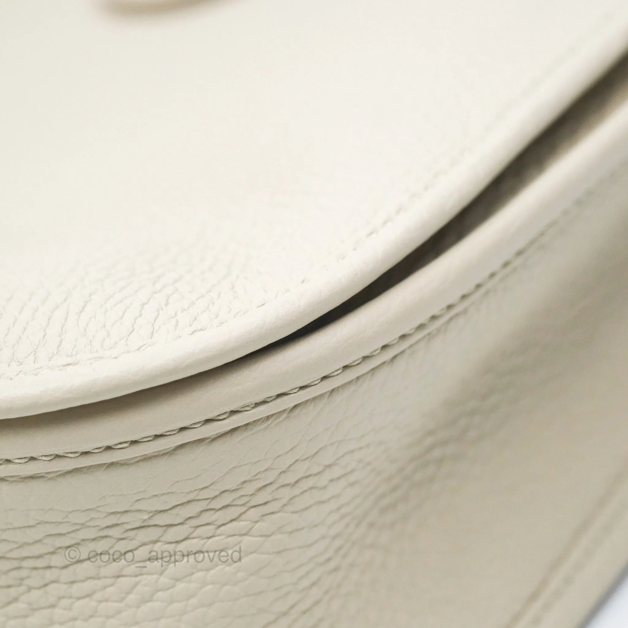 Hermes Evelyne III 29 Beton Clemence Palladium Hardware