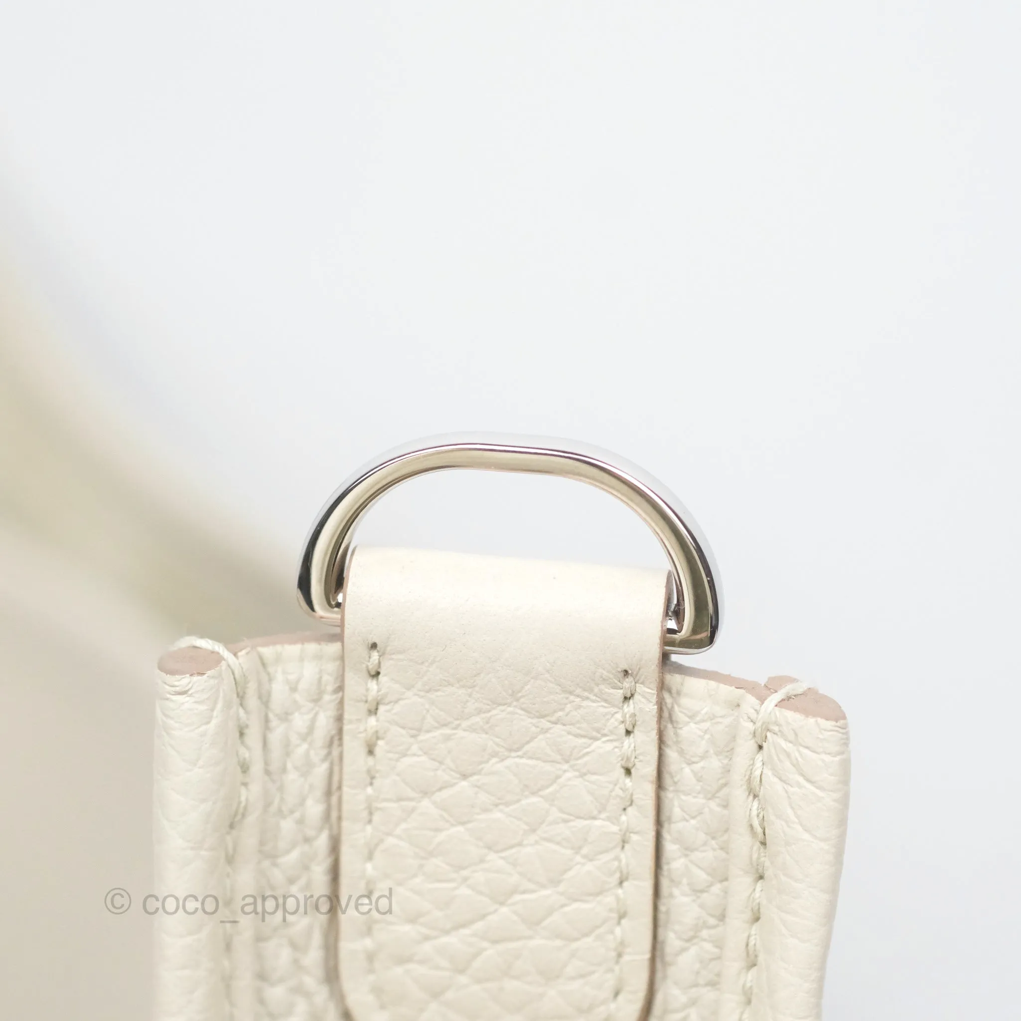 Hermes Evelyne III 29 Beton Clemence Palladium Hardware