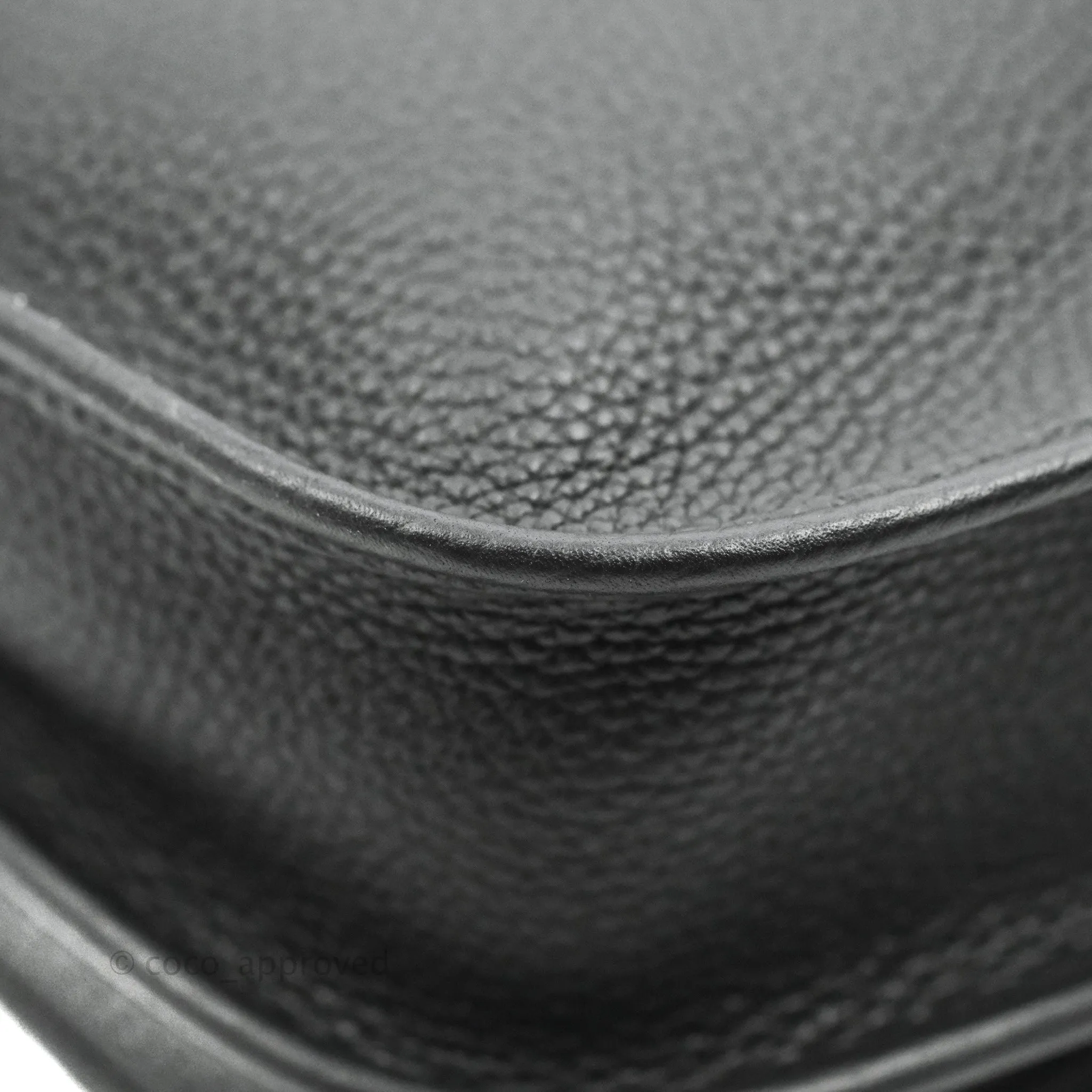 Hermes Evelyne III 29 Black Clemence Silver Hardware